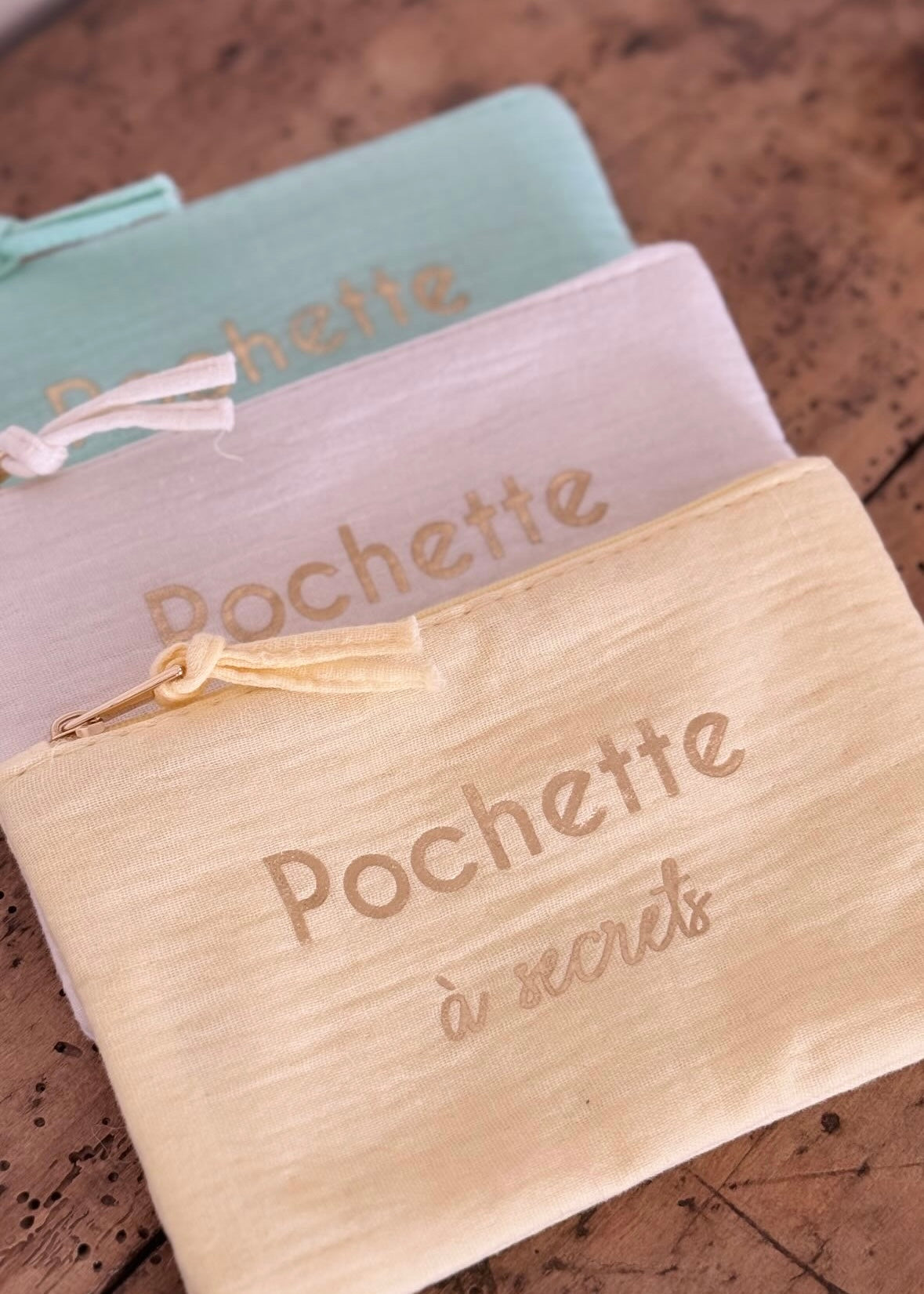 Pochette à secrets