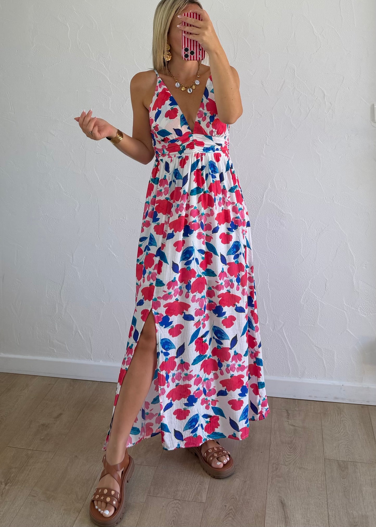 Robe LISONNE Fuschia