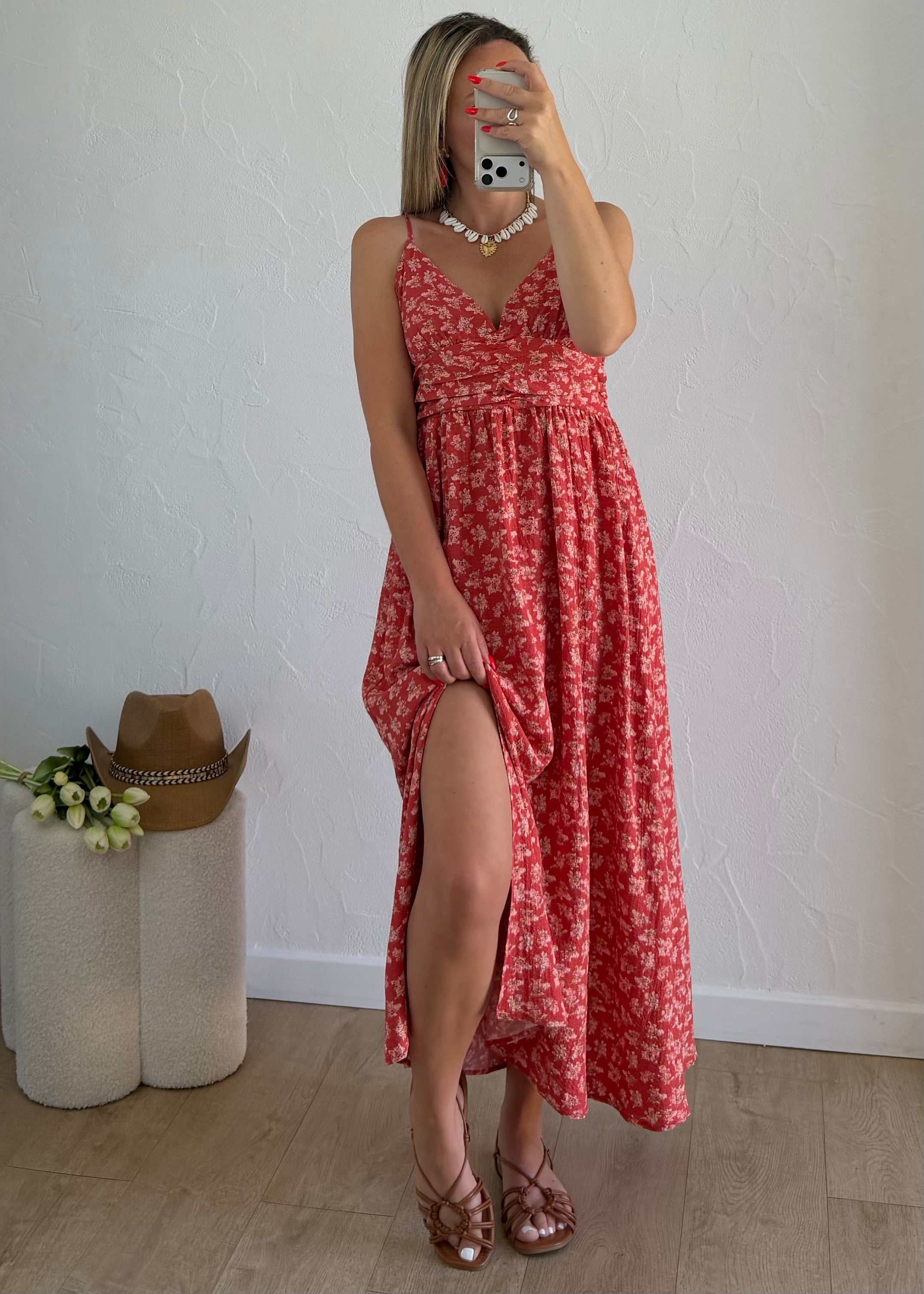 Robe LORRAINE Rouge