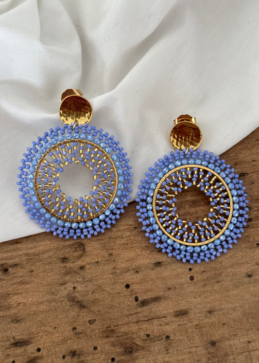 Boucles d’oreilles en perles