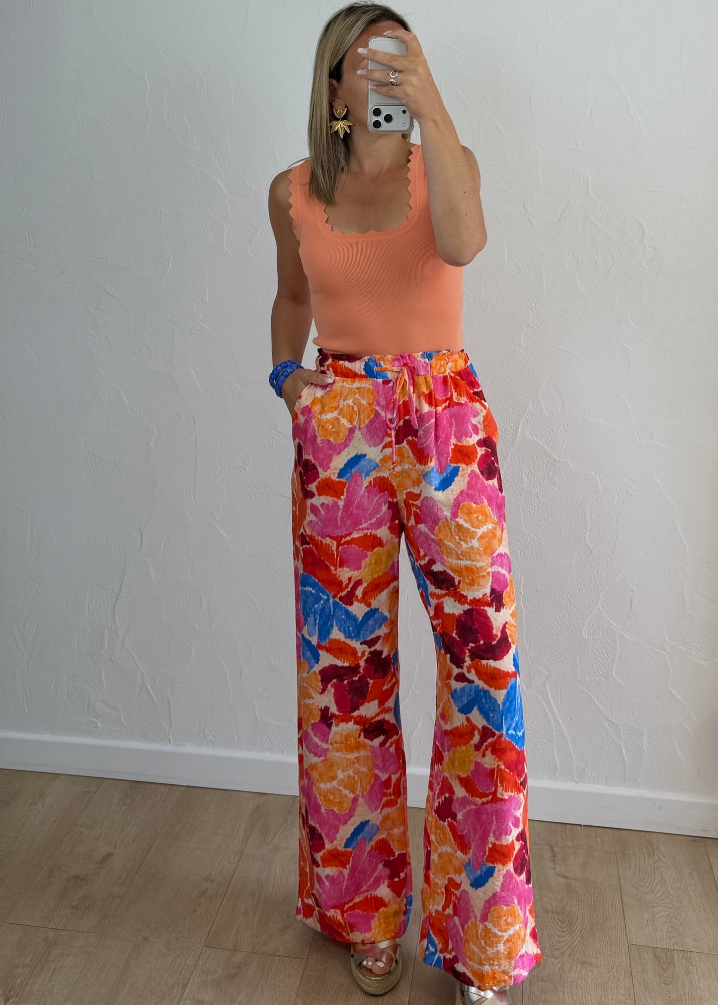 Pantalon CORINNE Fuschia