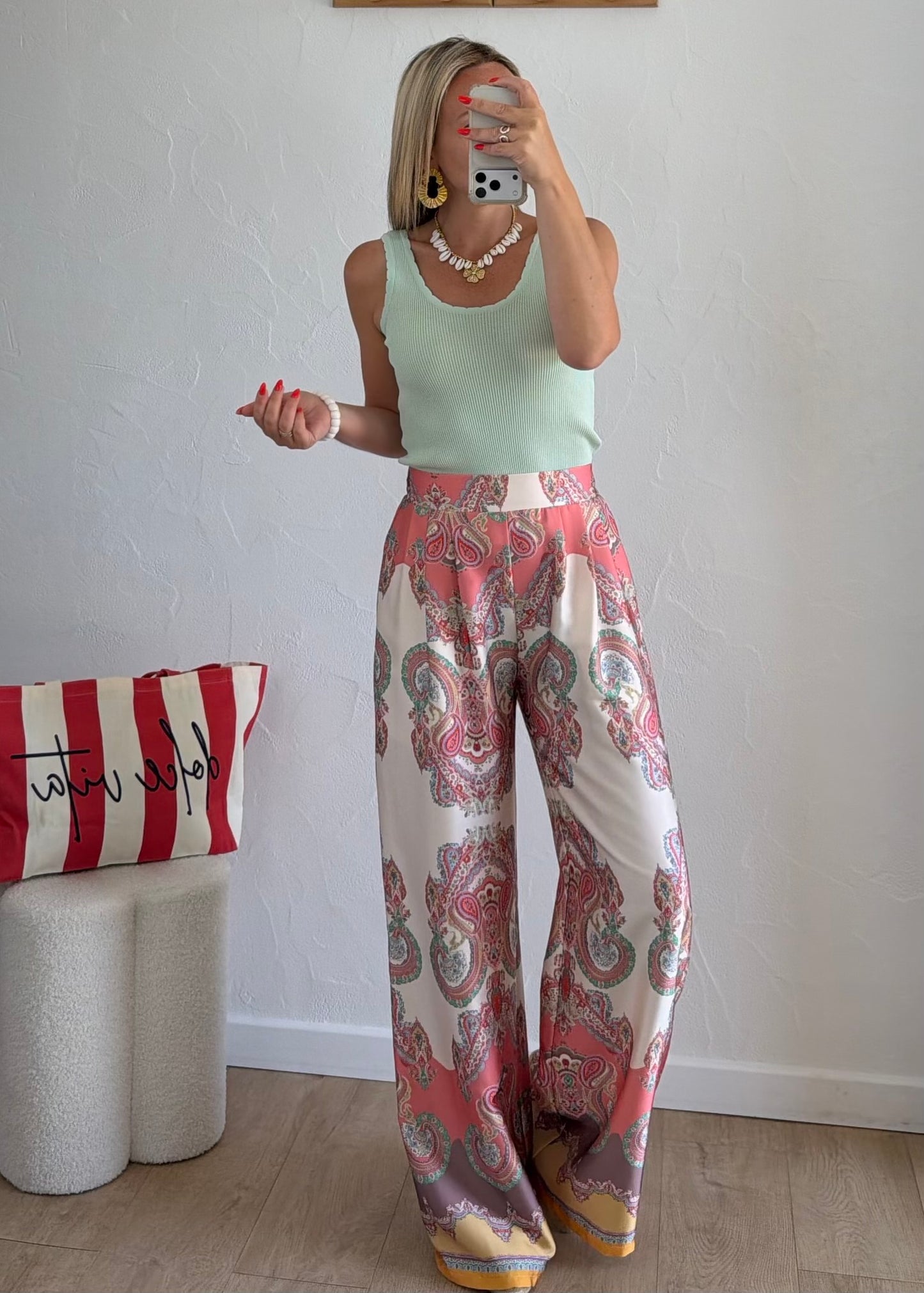 Pantalon LYANA Rose
