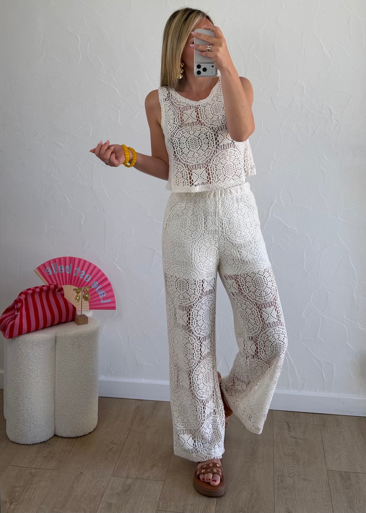 Haut ALBAELLE Crochet