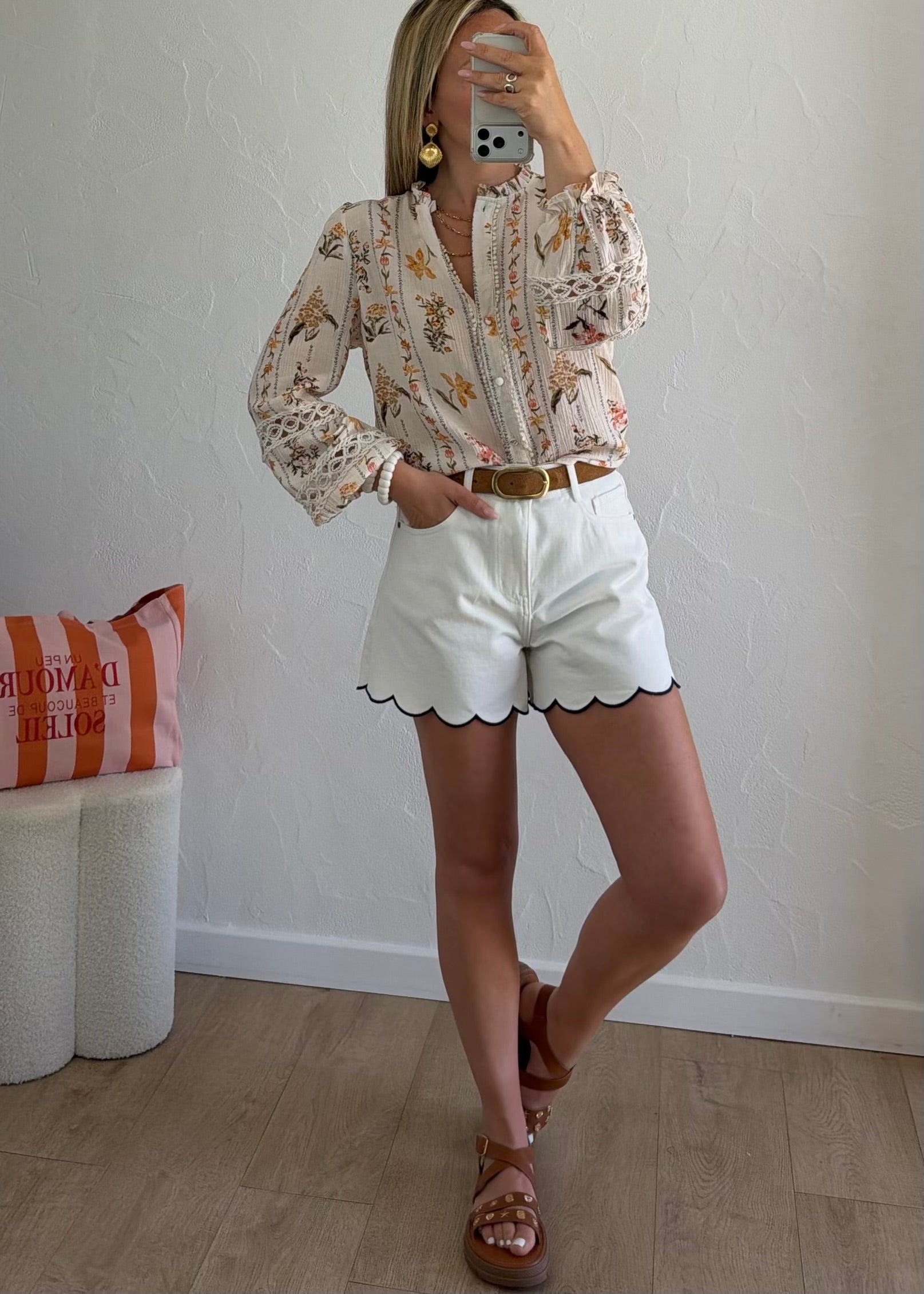 Chemisier BIANCA Jaune