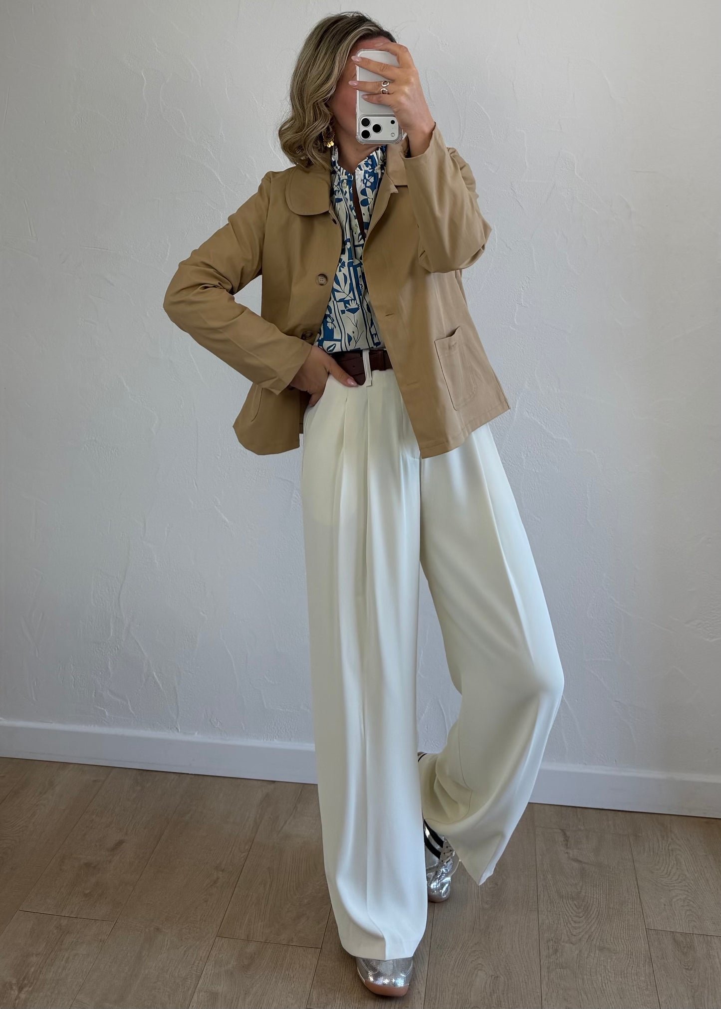 Chemisier SOLENE Bleu