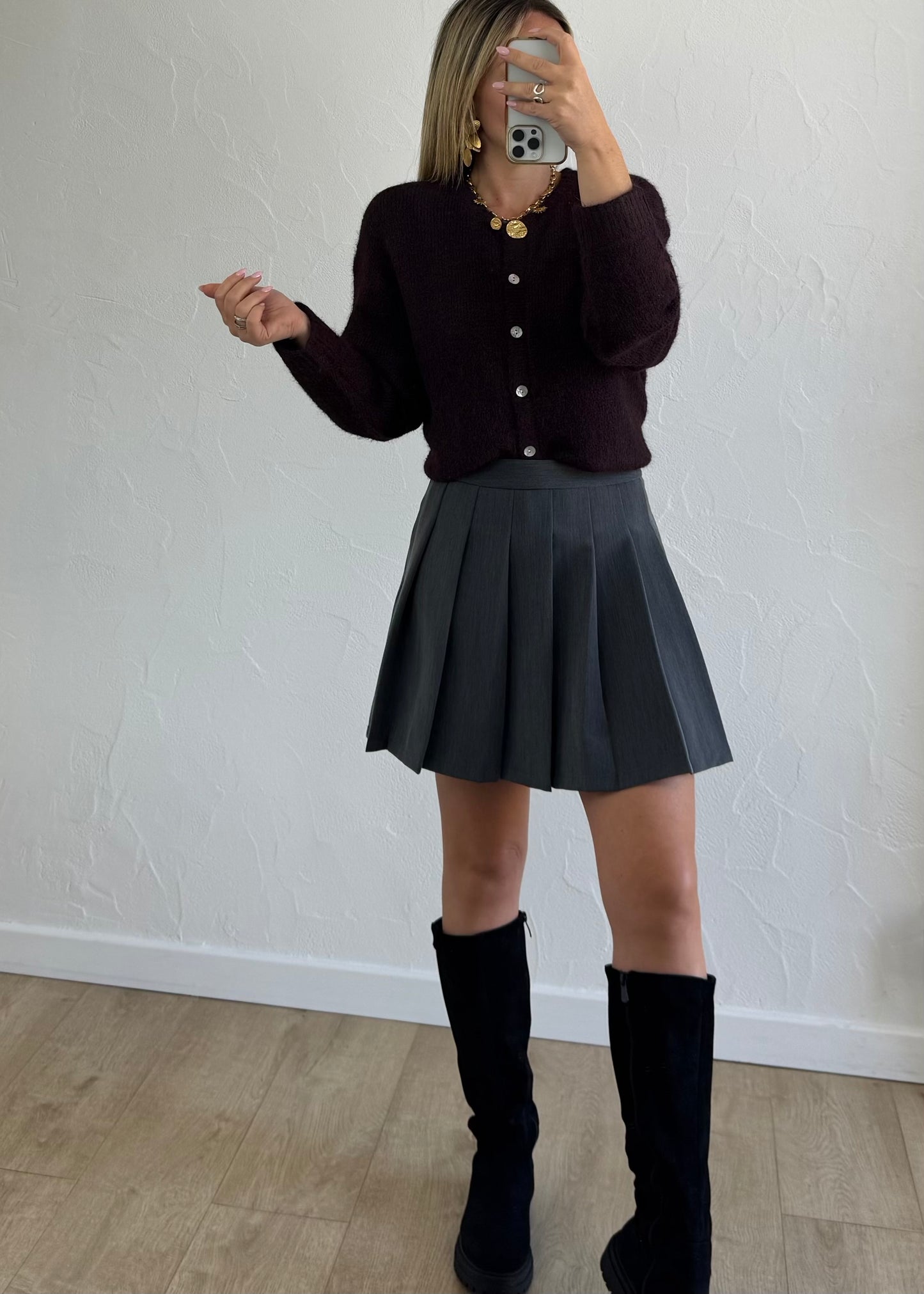 Gilet ZINNIA Bordeaux