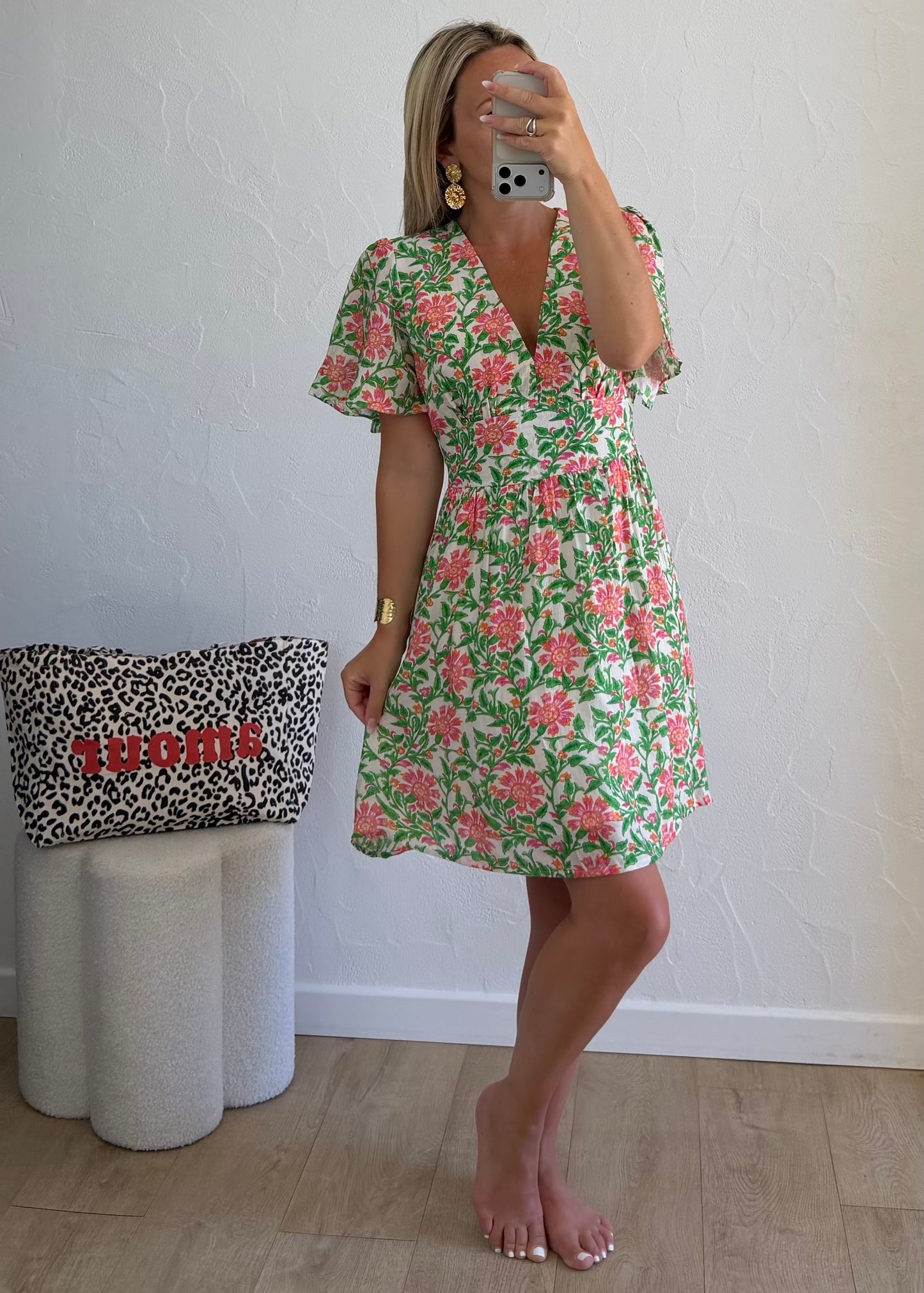 Robe NINA Vert