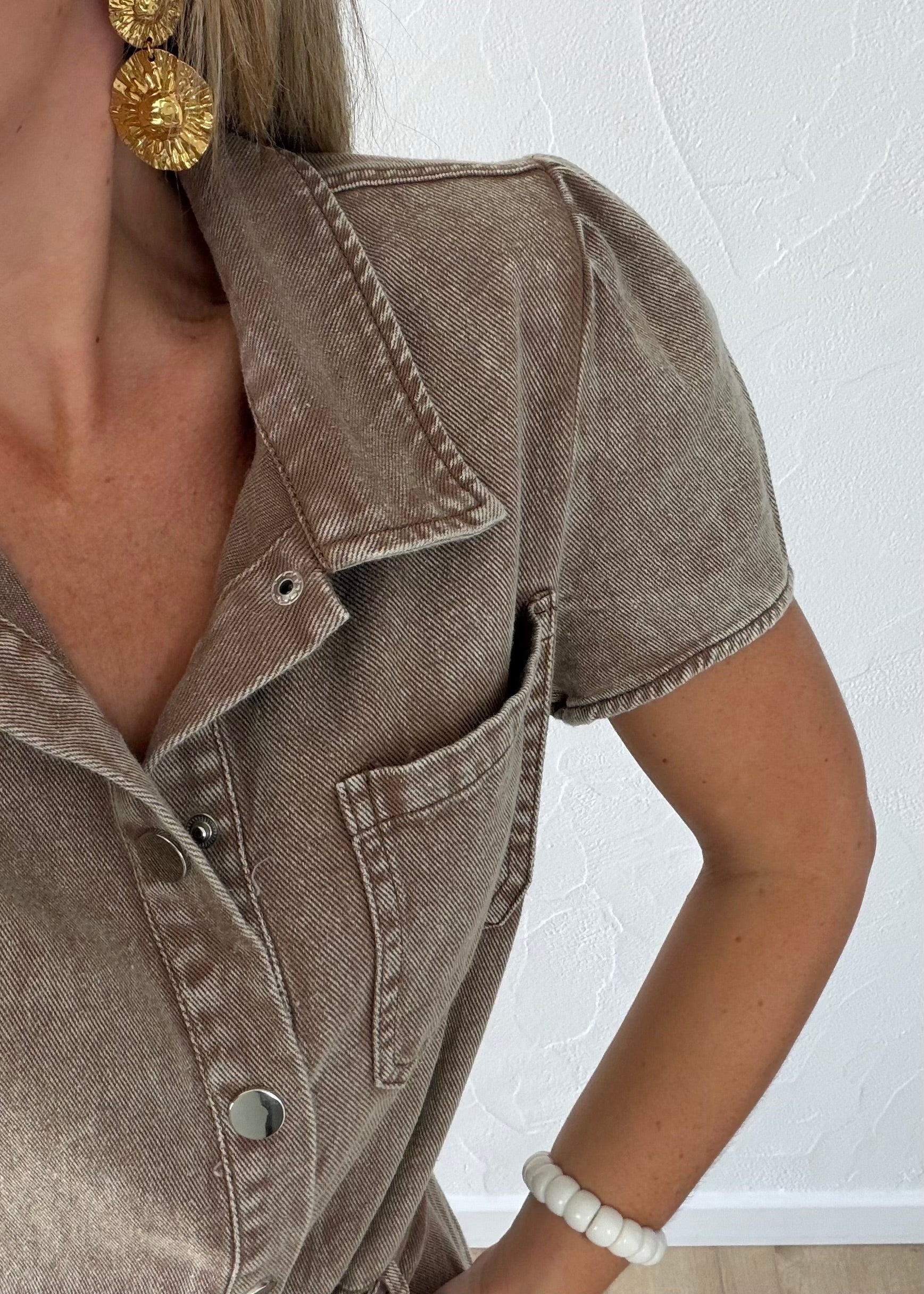 Combi-Short AGATHE Choco