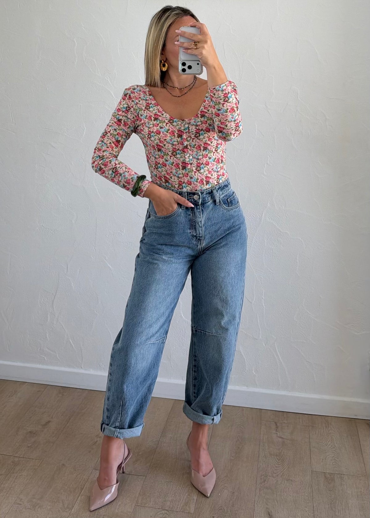 Body Oriane fleuri