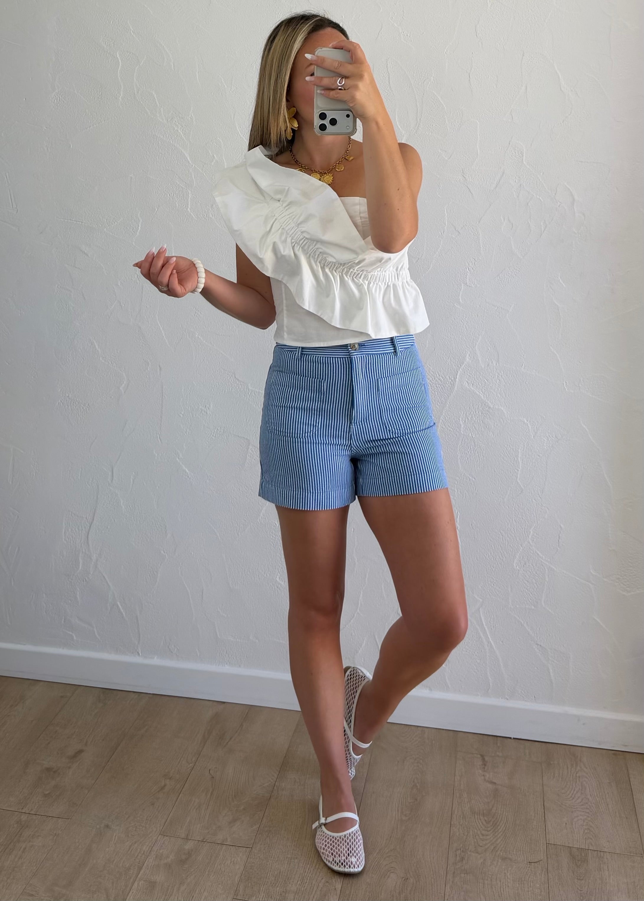 Top CÉLINE Blanc