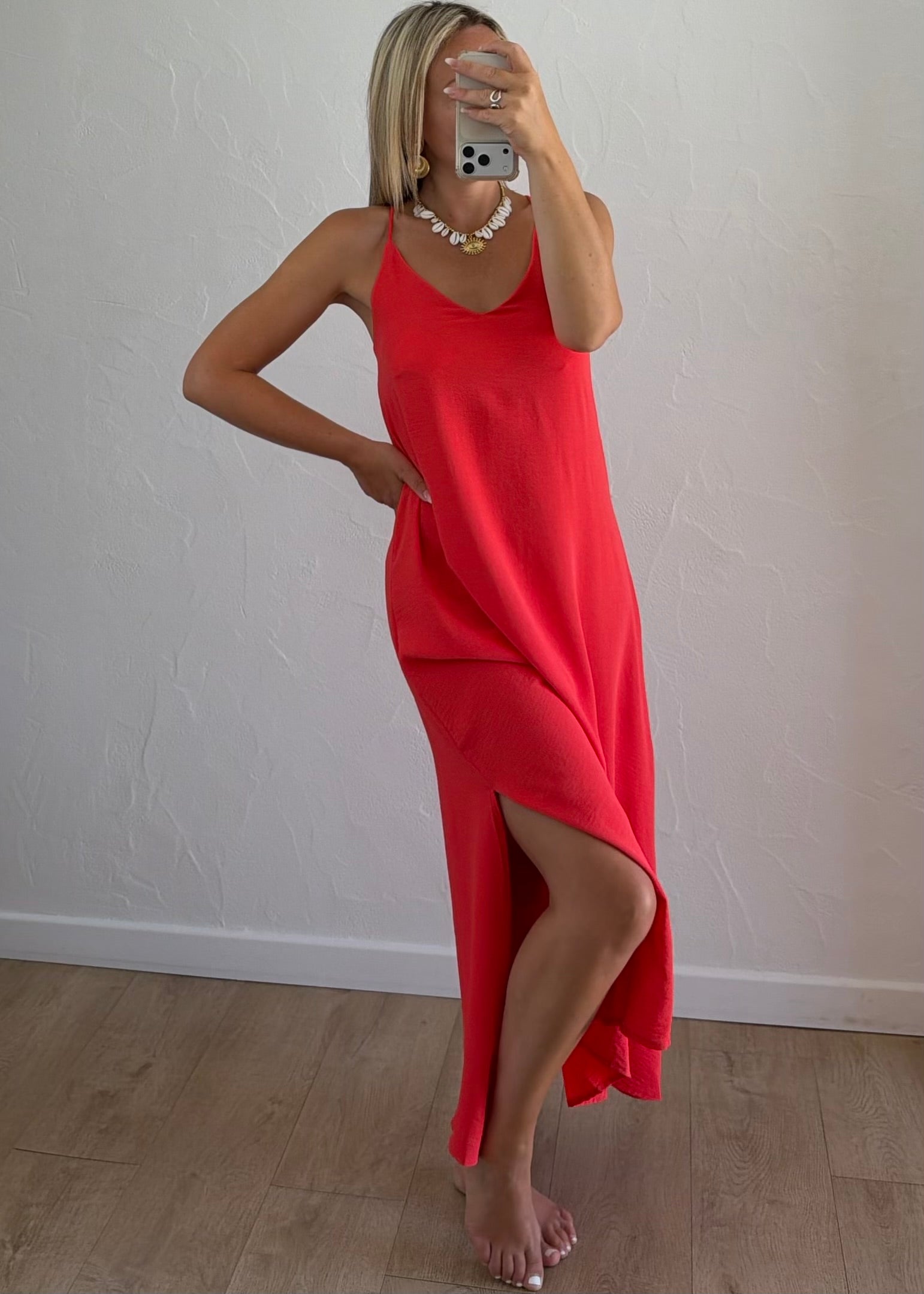 Robe ELENA Corail