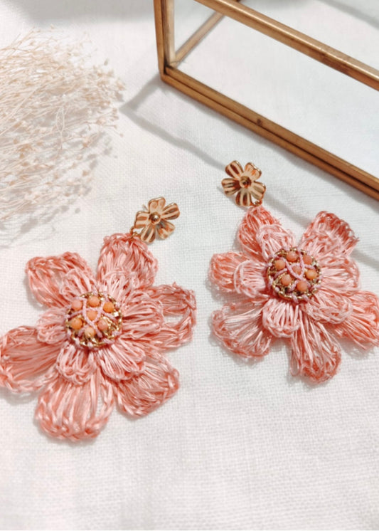 Boucles d’oreilles Fleurs