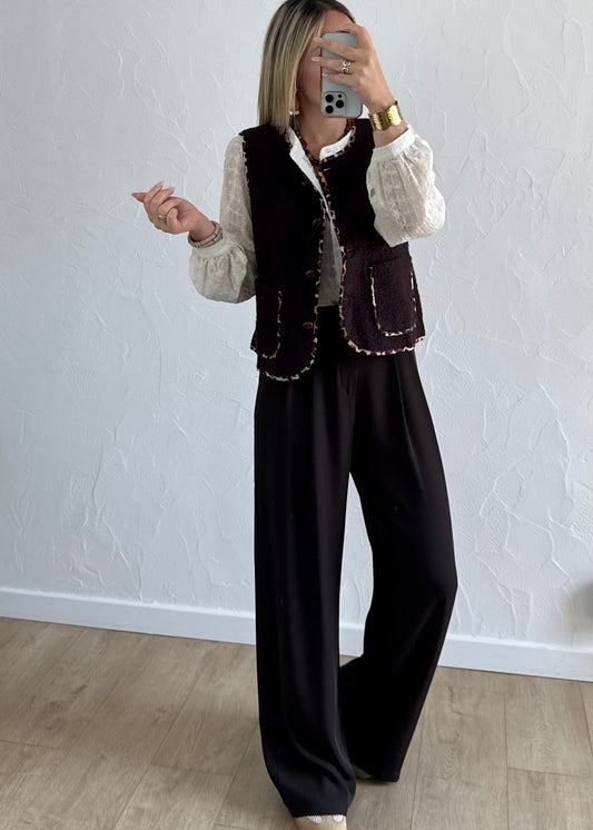 Veste ZELINA Marron
