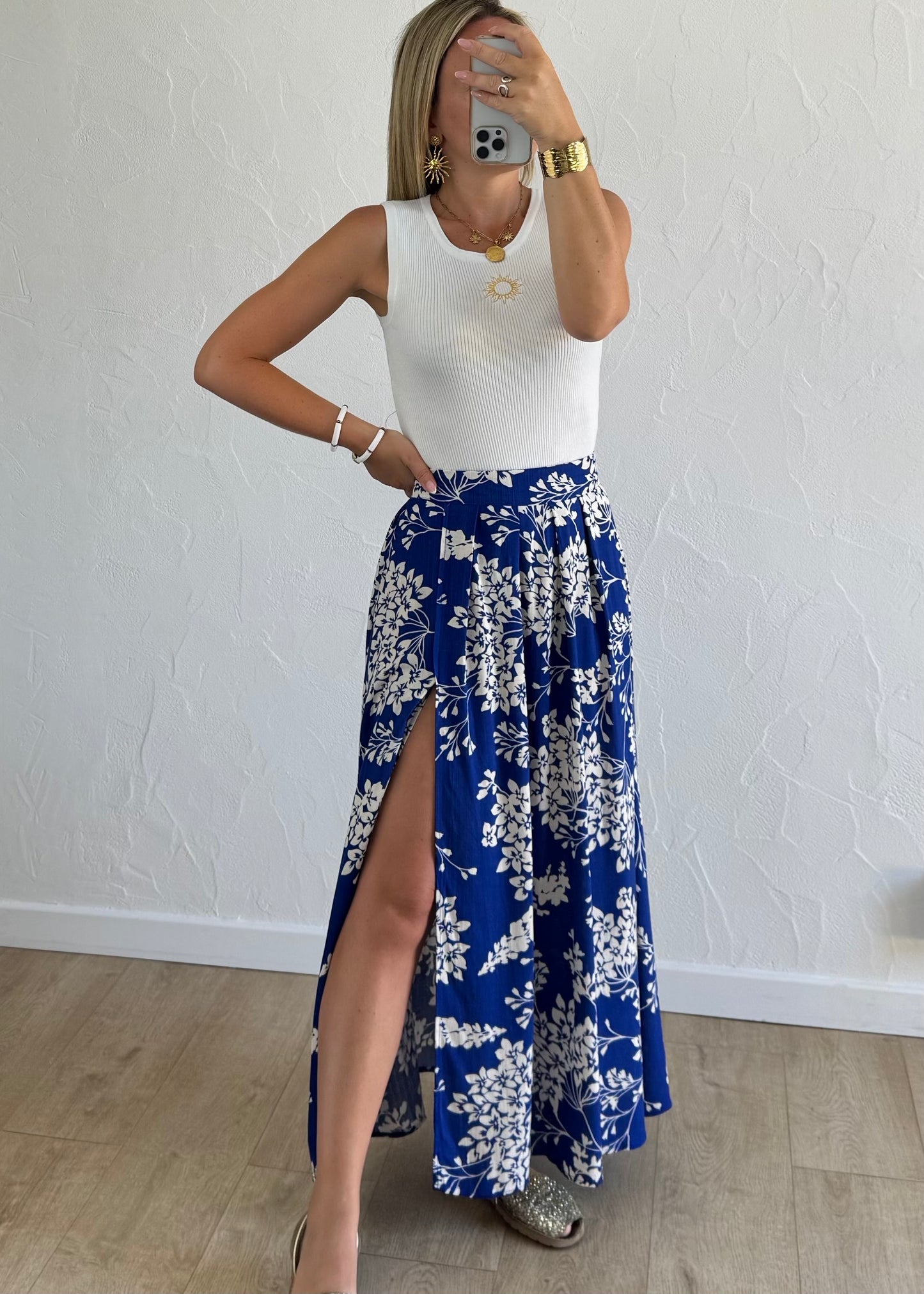 Jupe Gabrielle Bleu