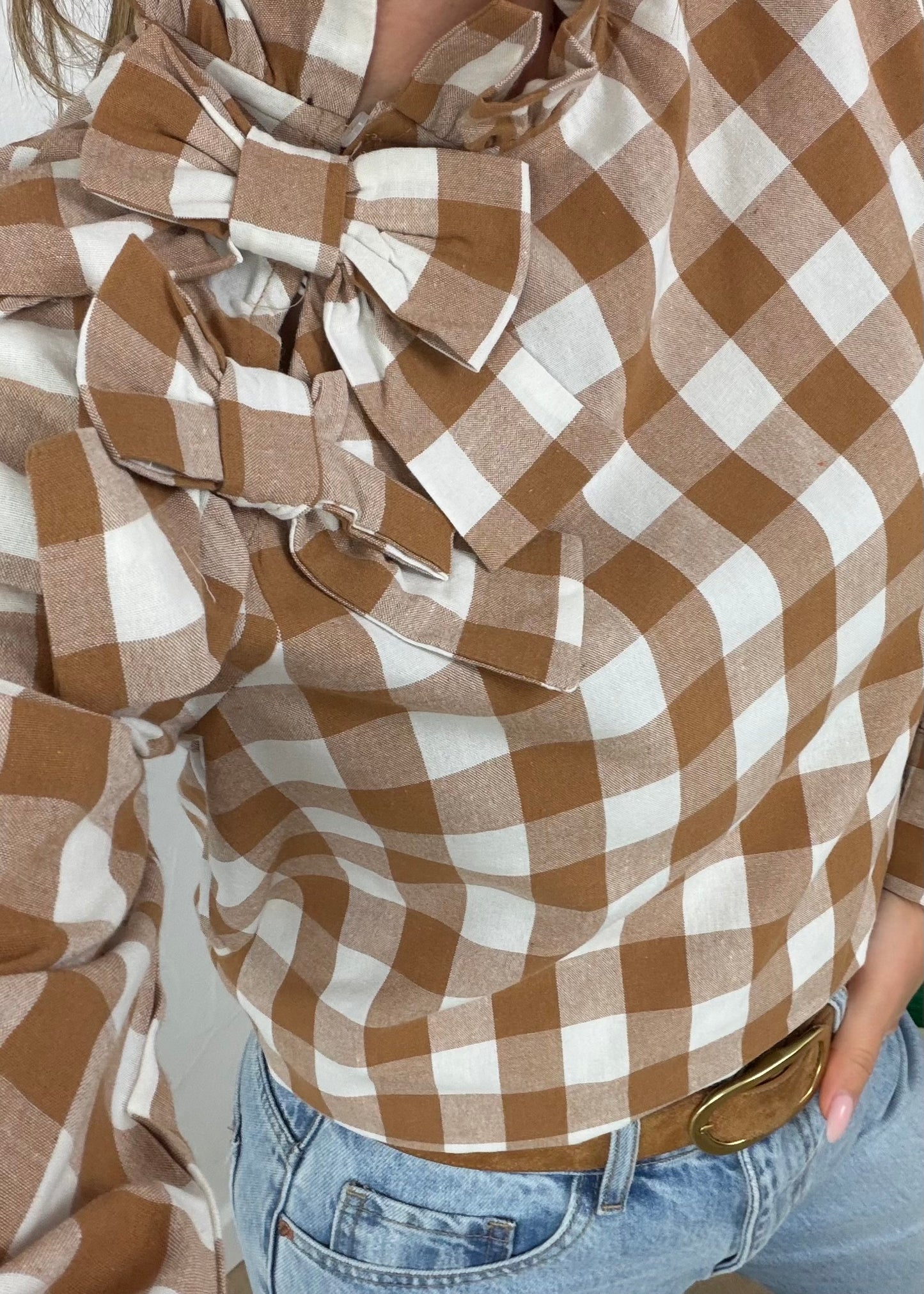 Blouse APOLINNE Camel