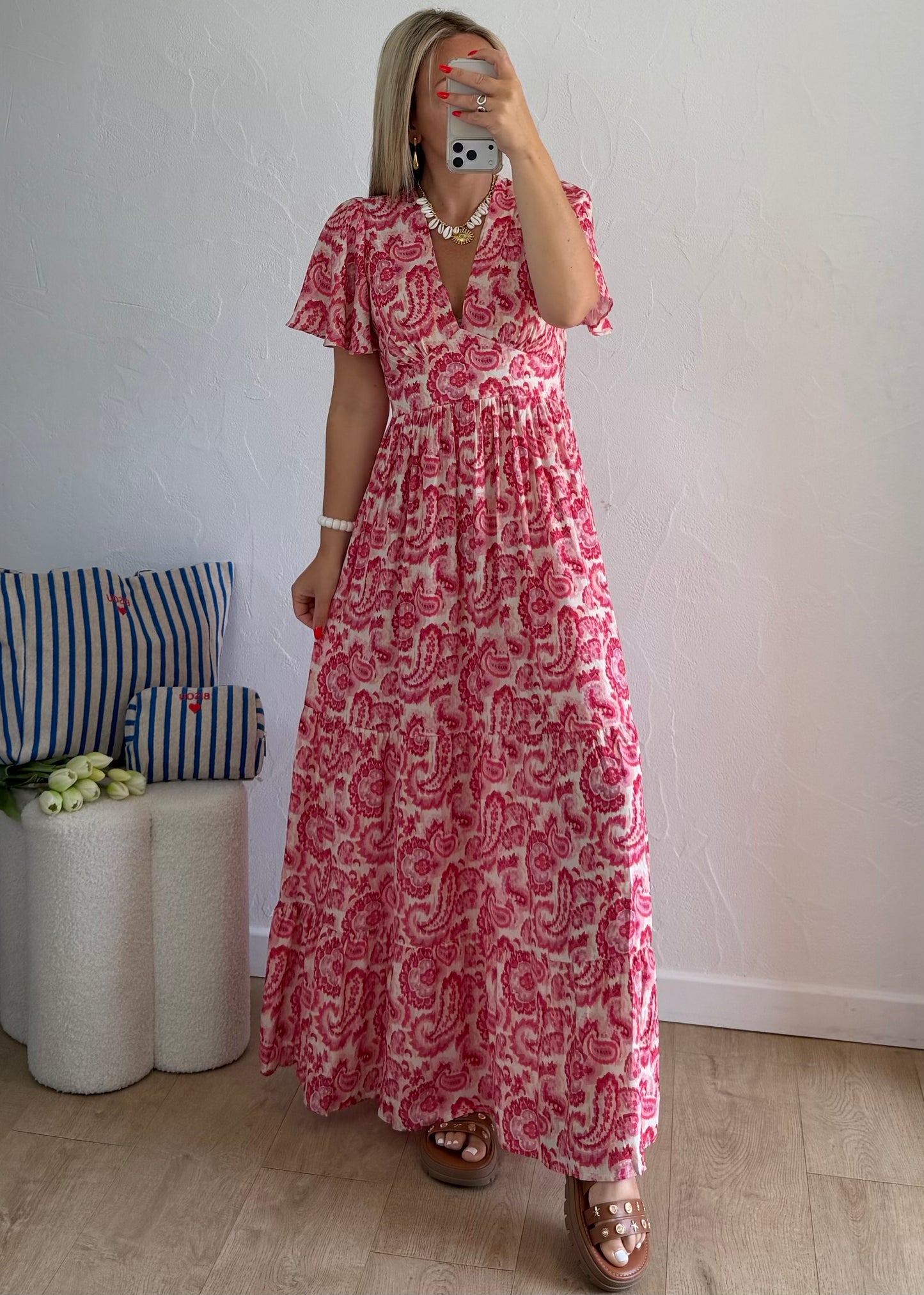 Robe LYLOU Fuschia