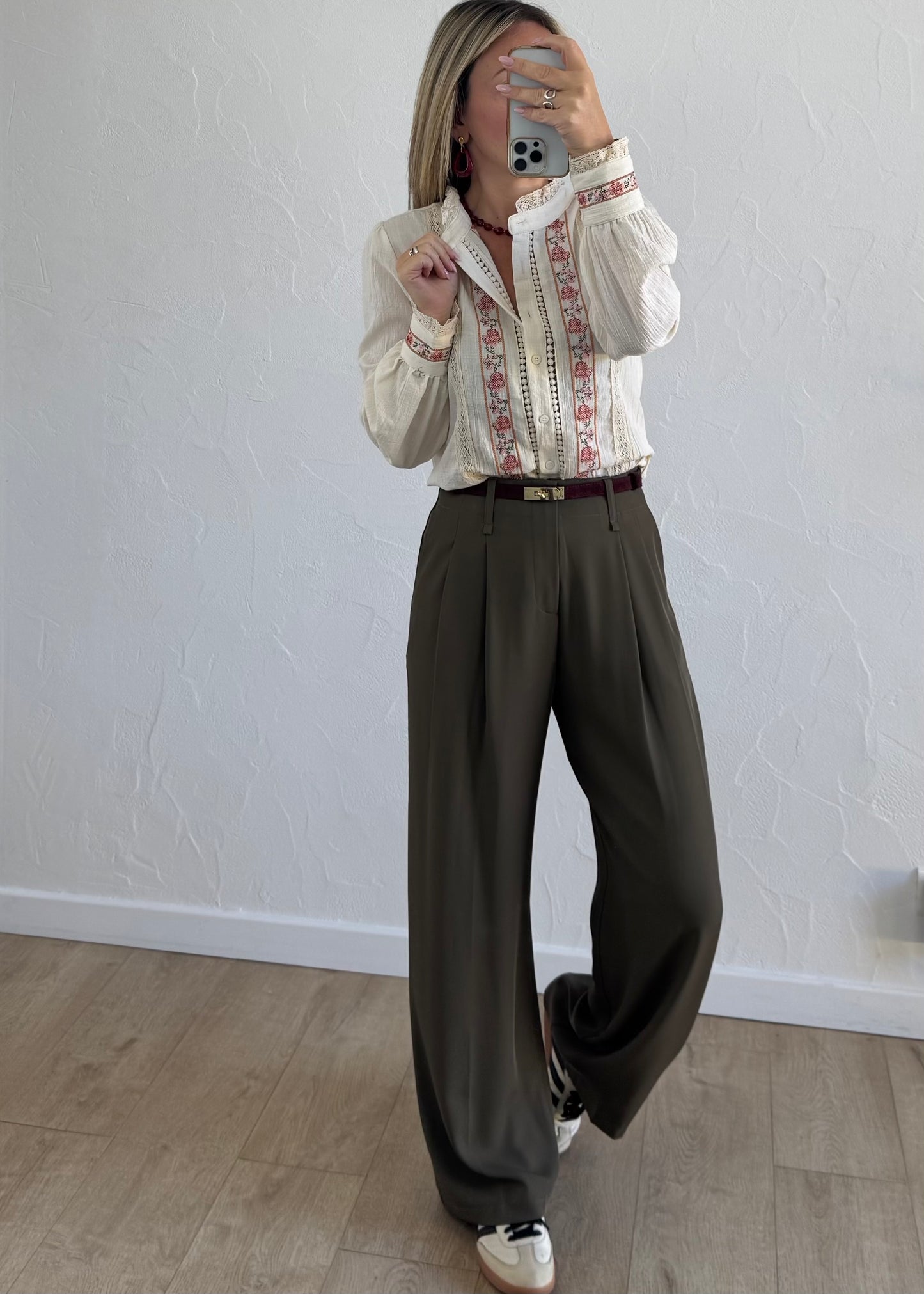 Pantalon SALOME Kaki