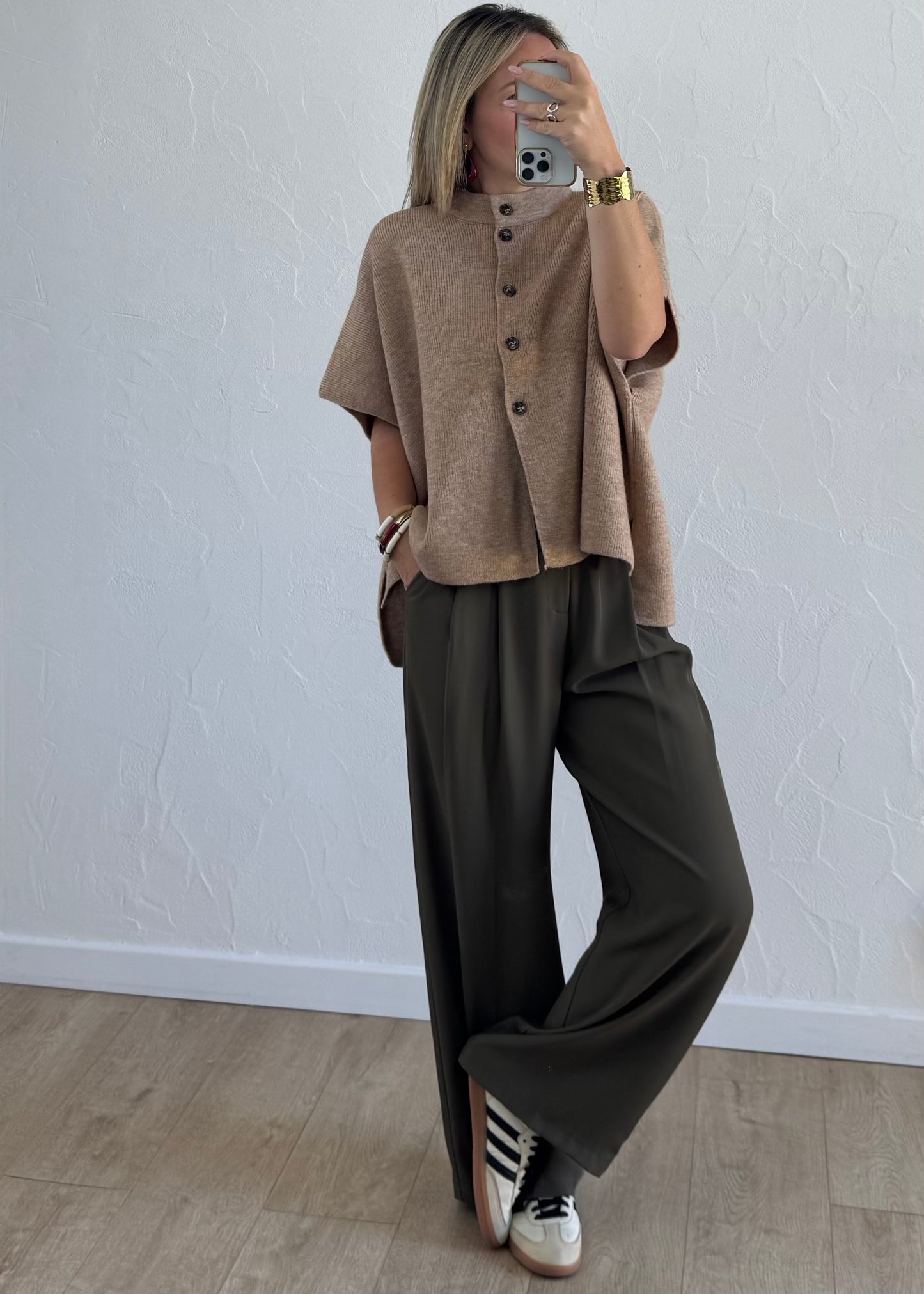 Poncho MERA Camel