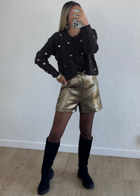 Gilet SERALYA Chocolat