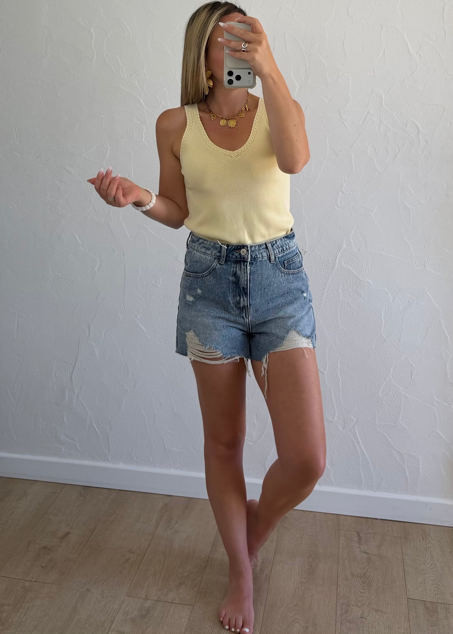 Débardeur LISE Jaune
