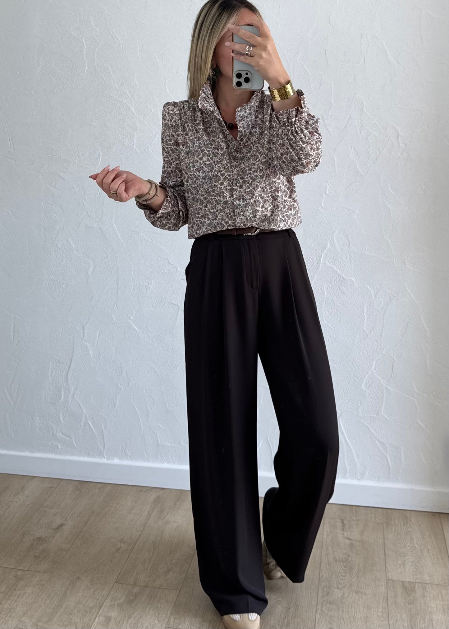 Pantalon KENYA Marron