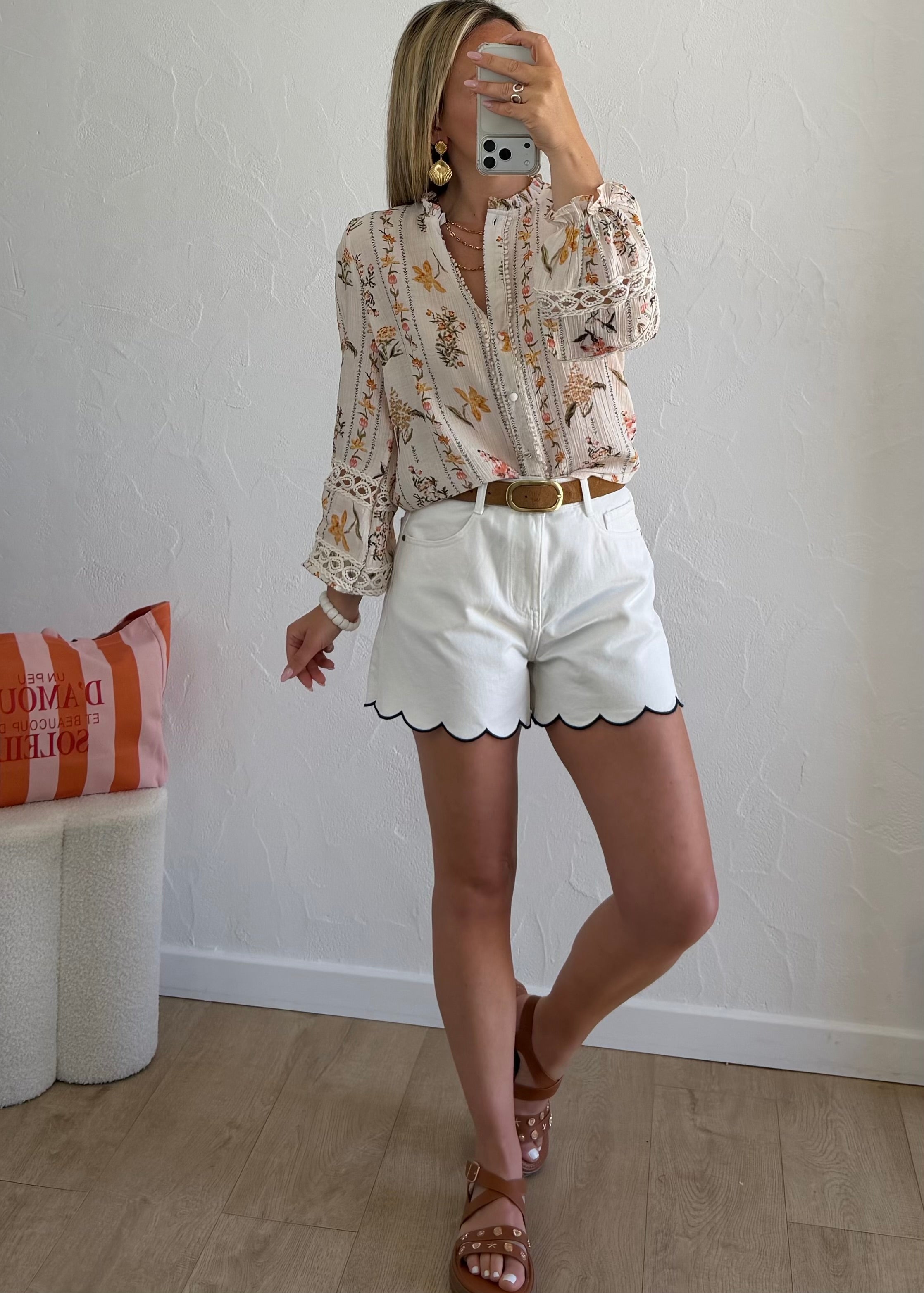 Chemisier BIANCA Jaune