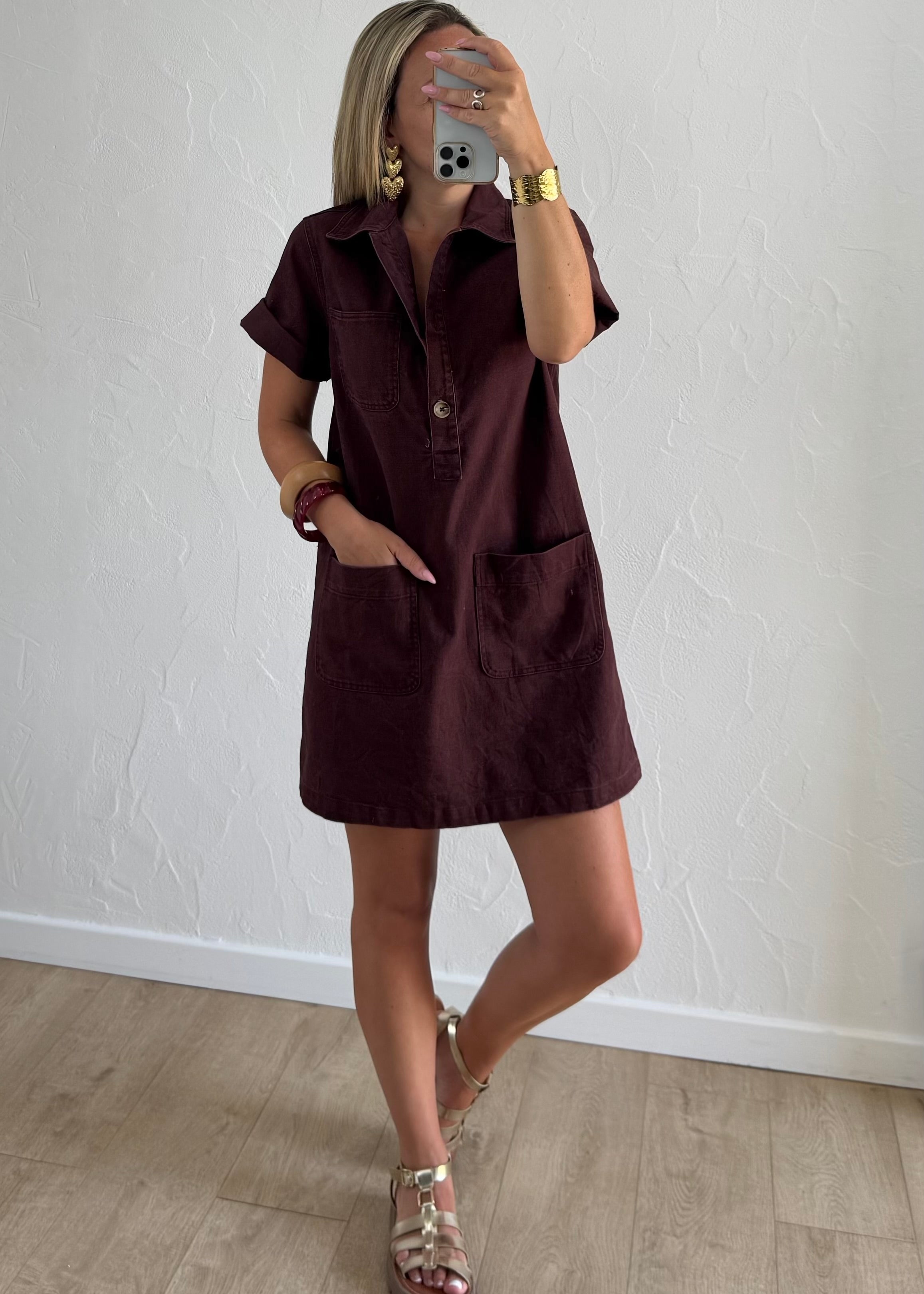 Robe PIATTO Bordeaux
