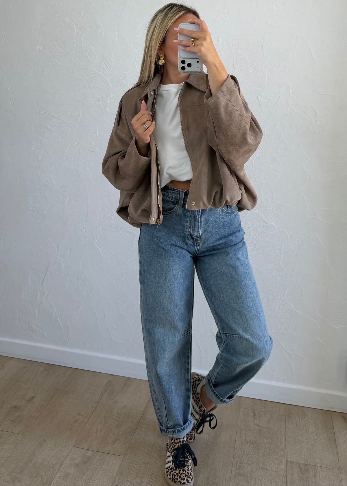 Bombers Tom taupe
