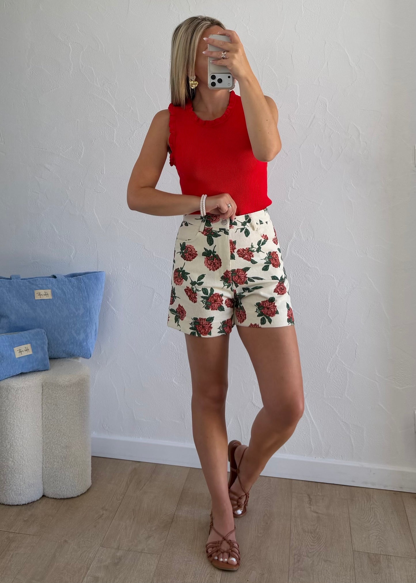 Short ANAE Rouge