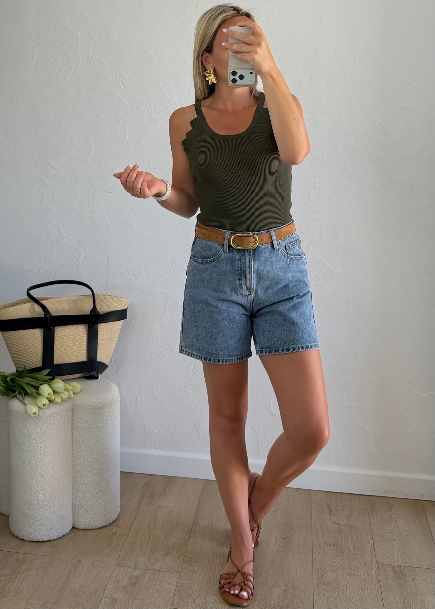 Débardeur CASSIE Kaki