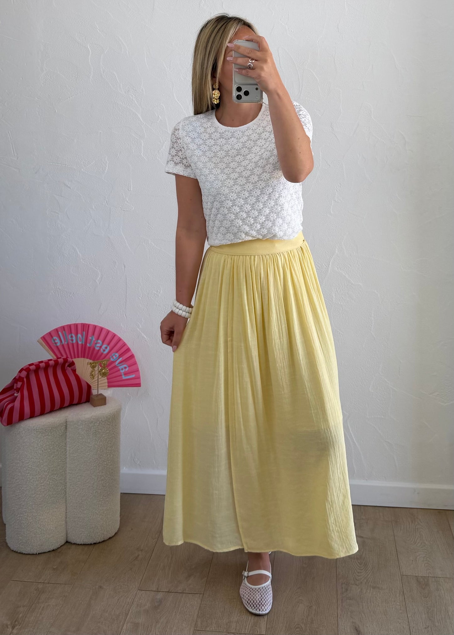 Jupe ANAYA Jaune