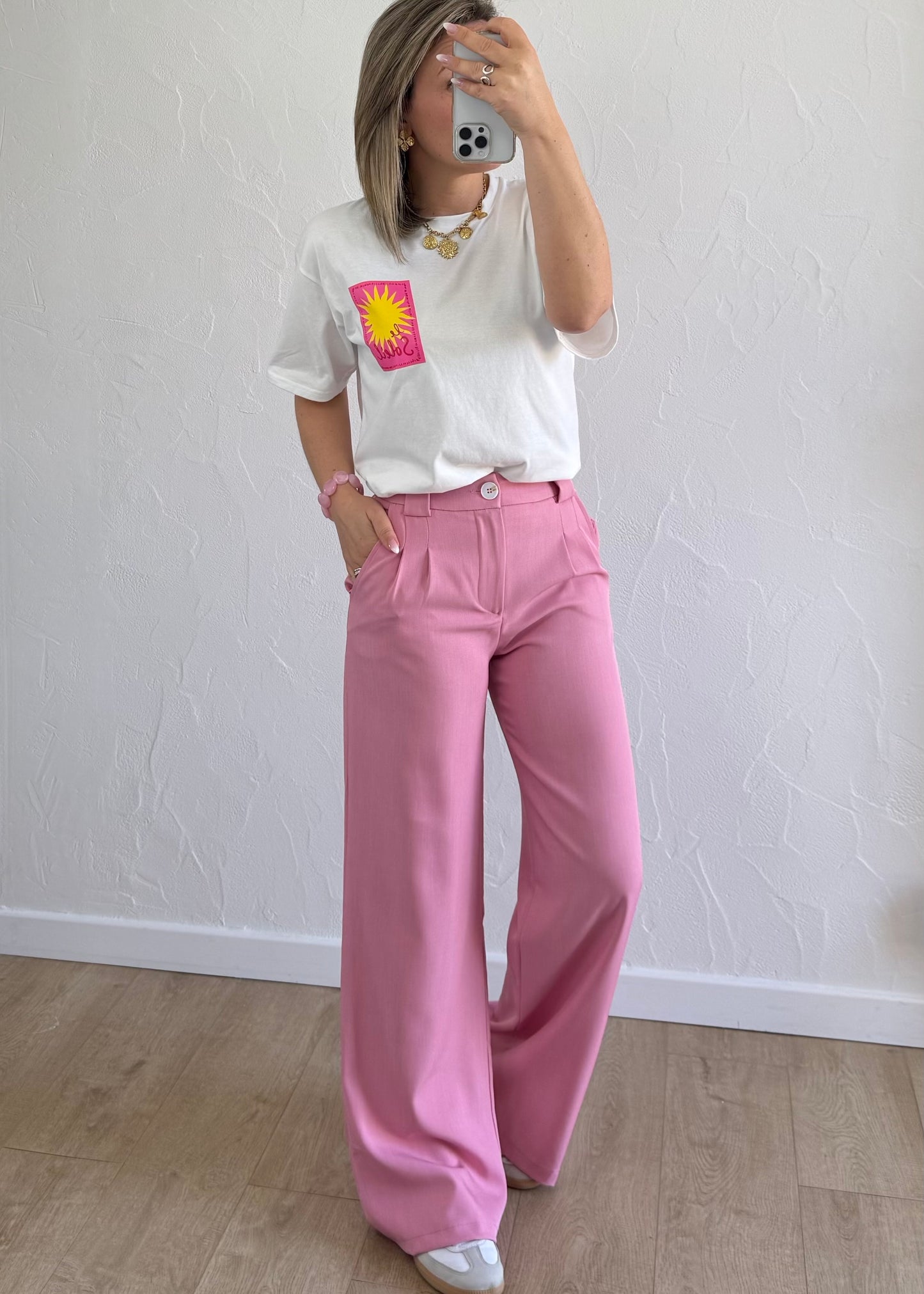 Pantalon Laurie Rose