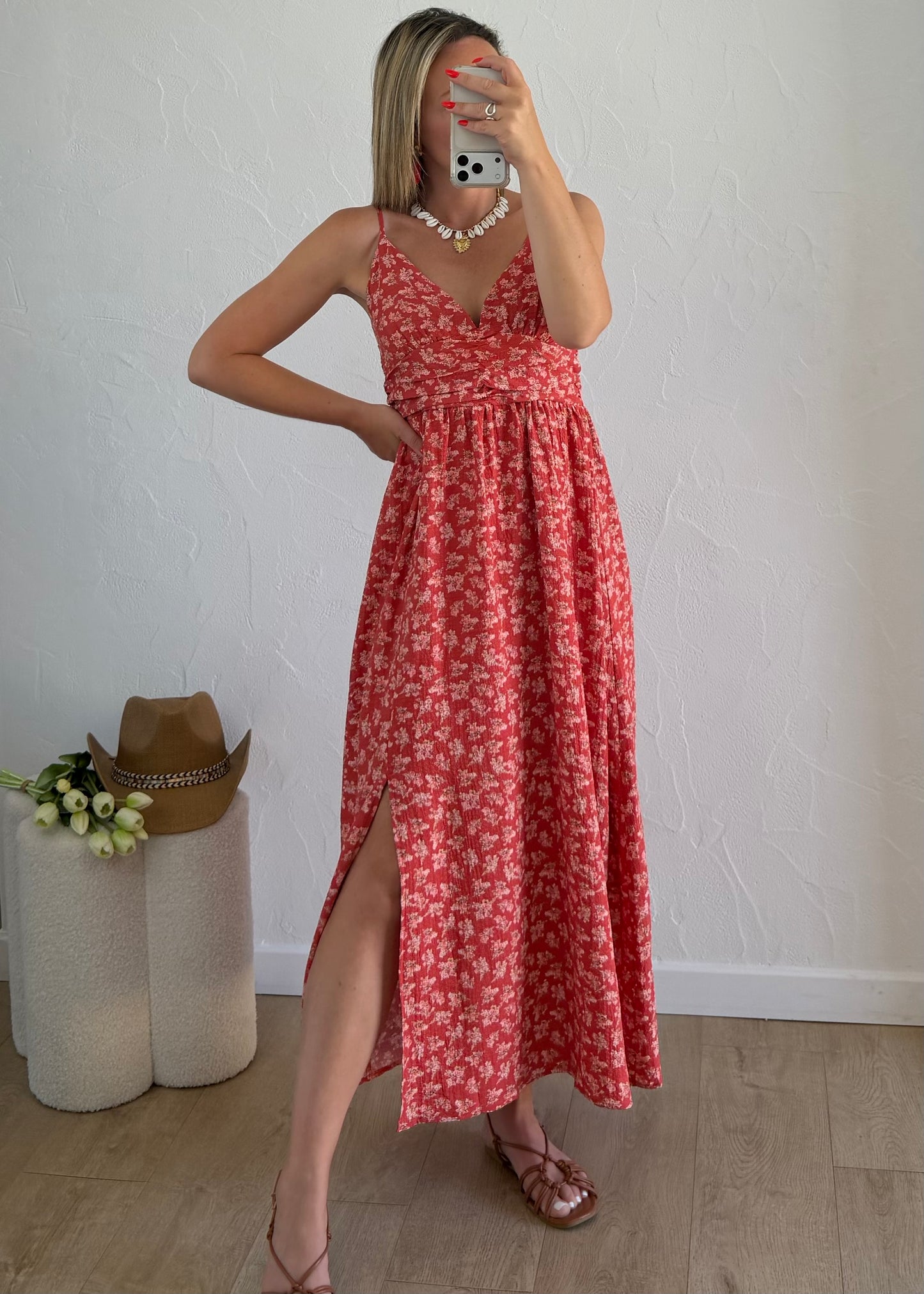 Robe LORRAINE Rouge