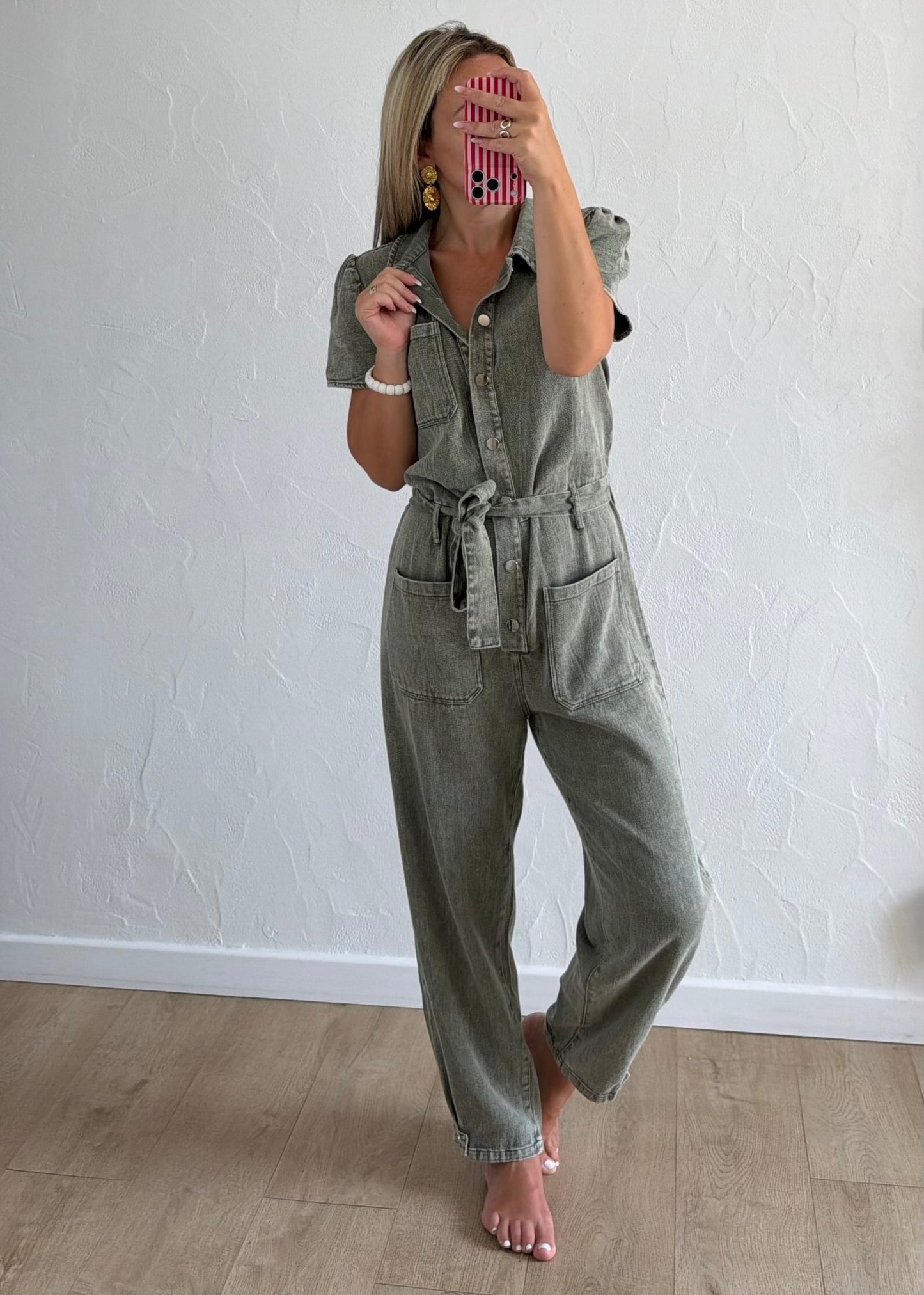 Combi-Pantalon AGATHE Kaki