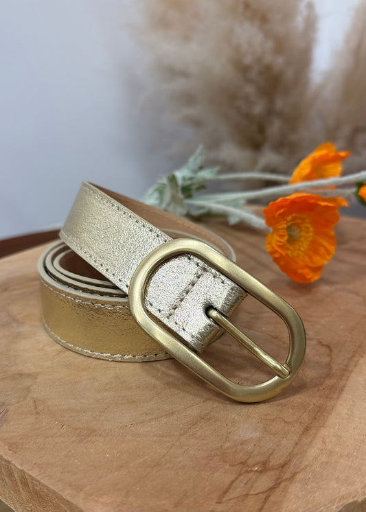 Ceinture Doré cuir