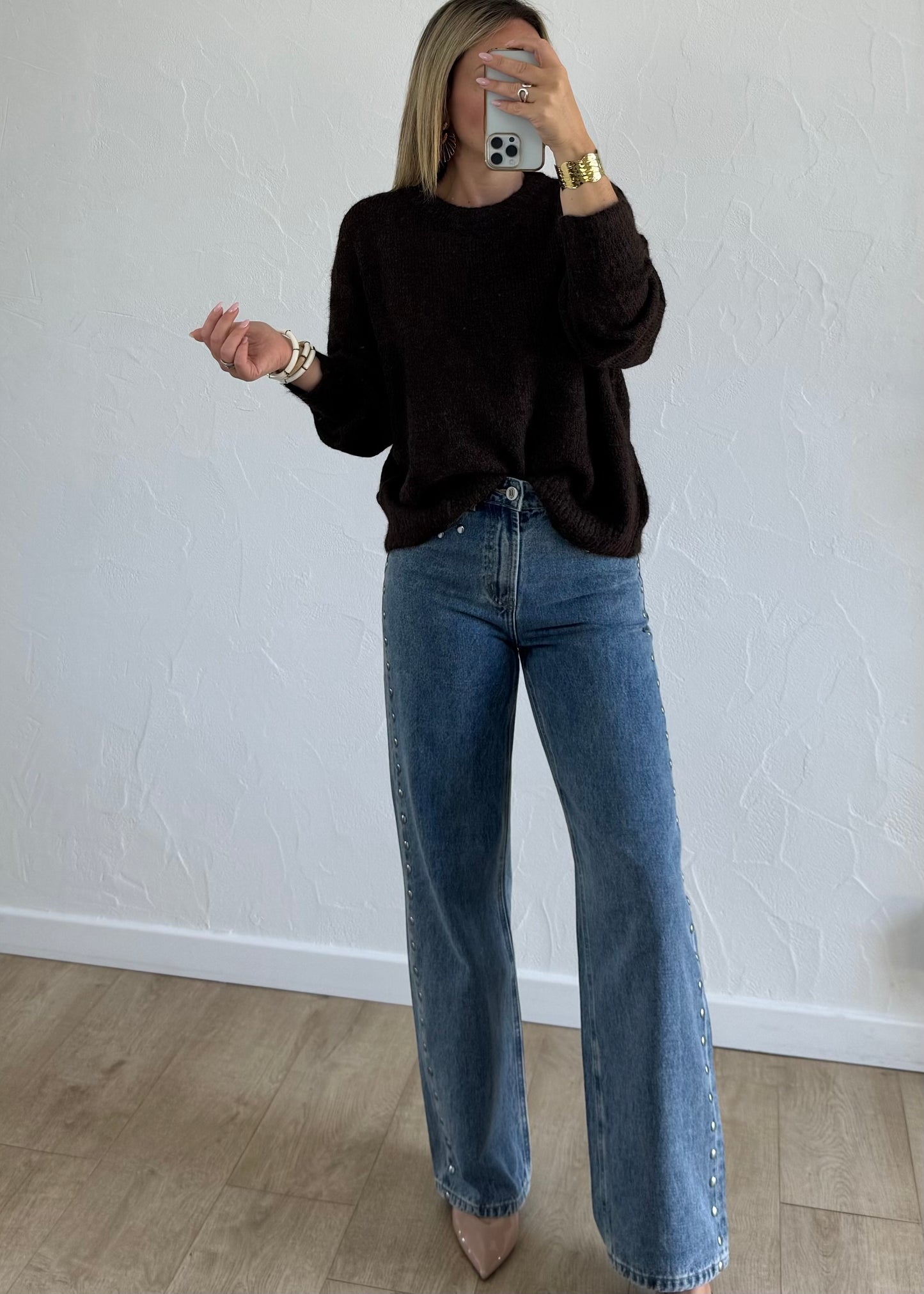 Pull SAPHIR Marron