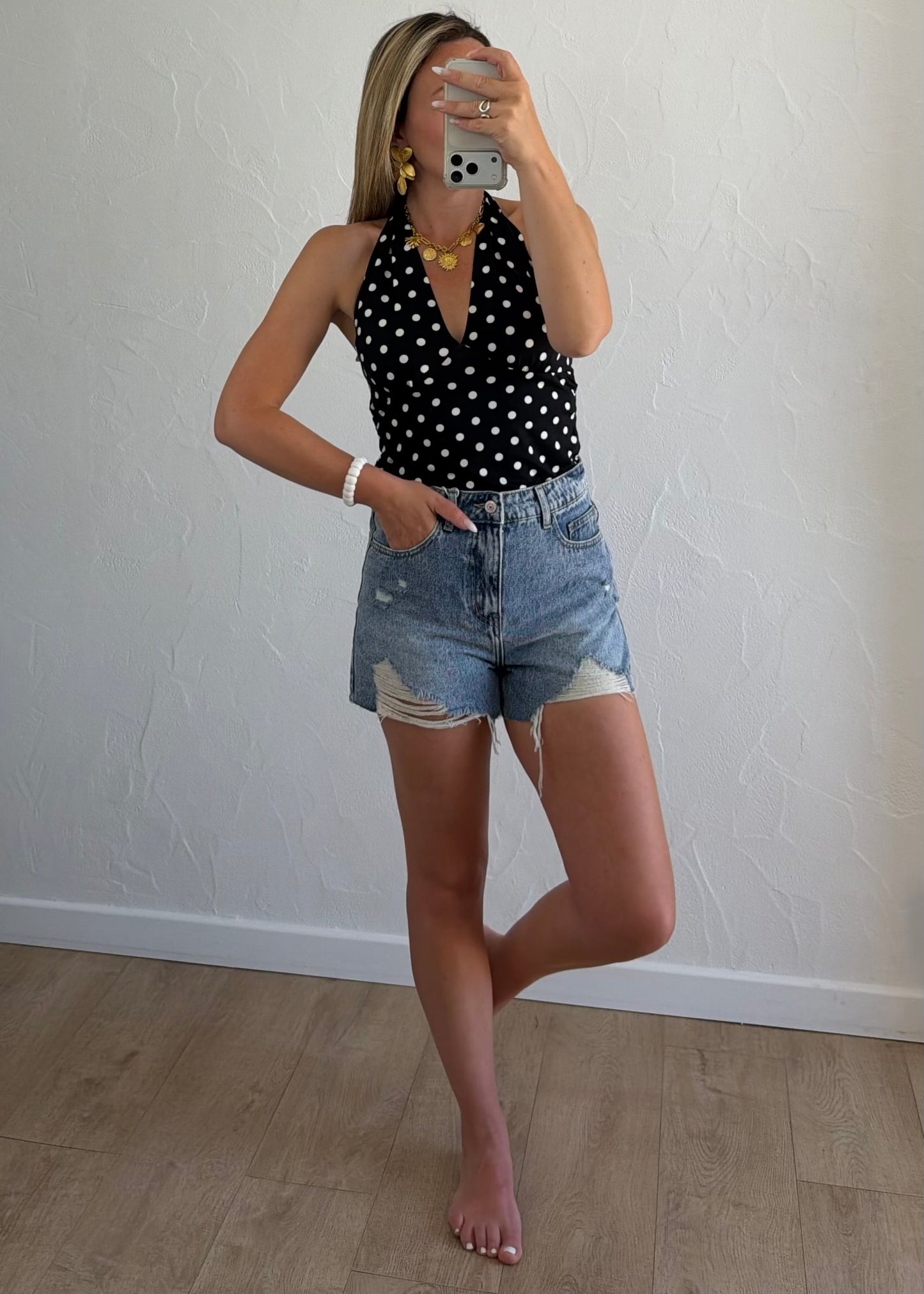 Top CECILE Noir