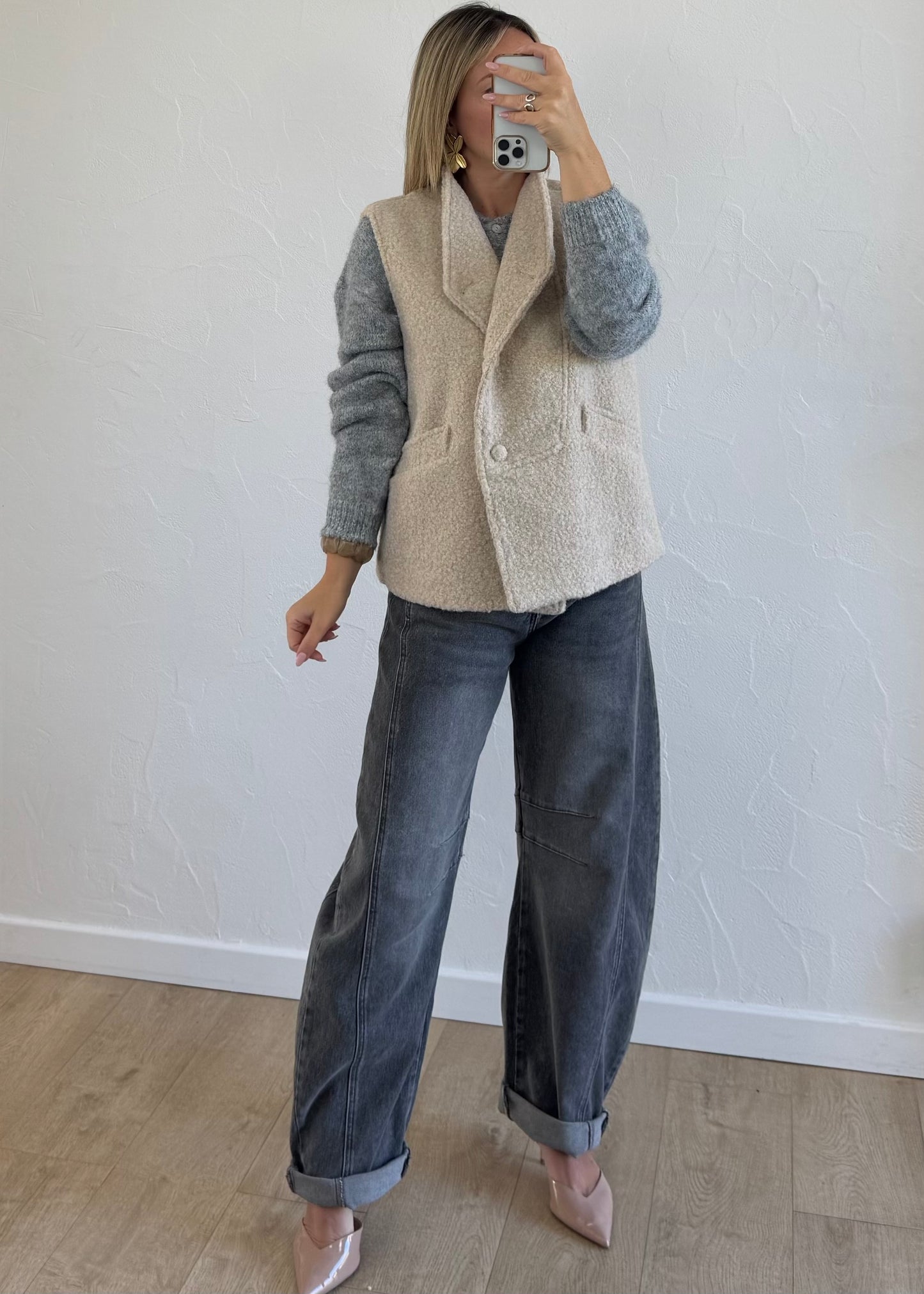 Veste CAMÉLIA Beige
