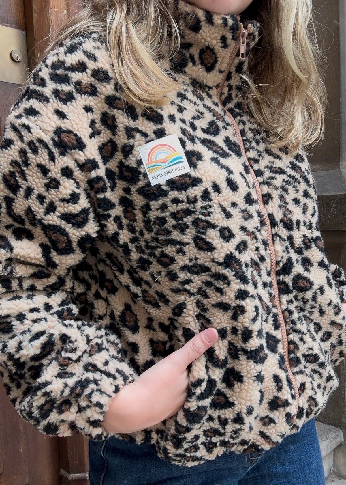 Polaire Célia léopard