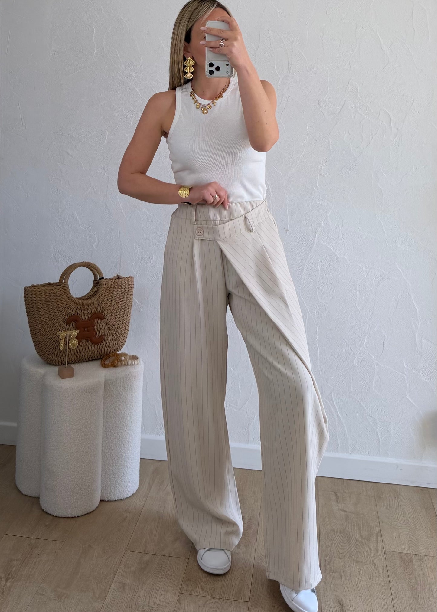 Pantalon ALINE Beige