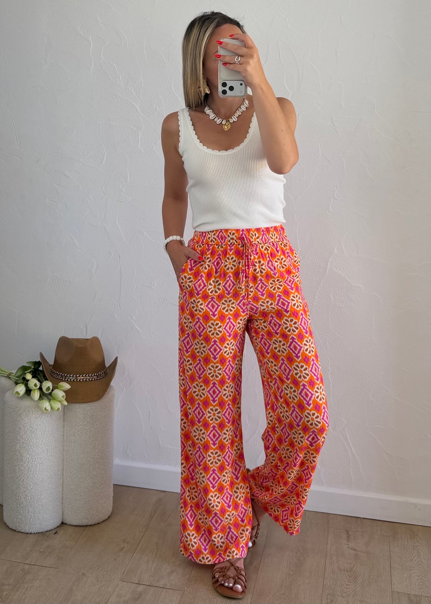 Pantalon MYA Orange