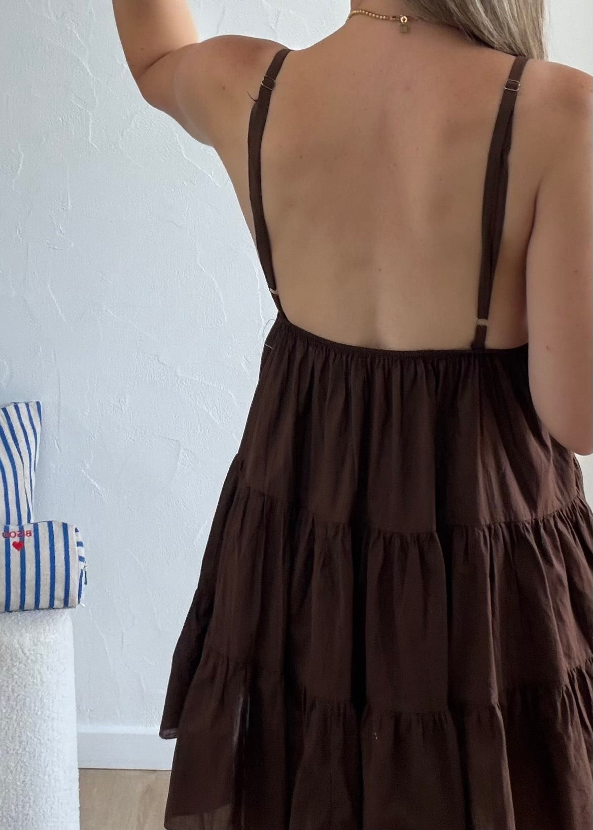 Robe MELODY Courte Choco