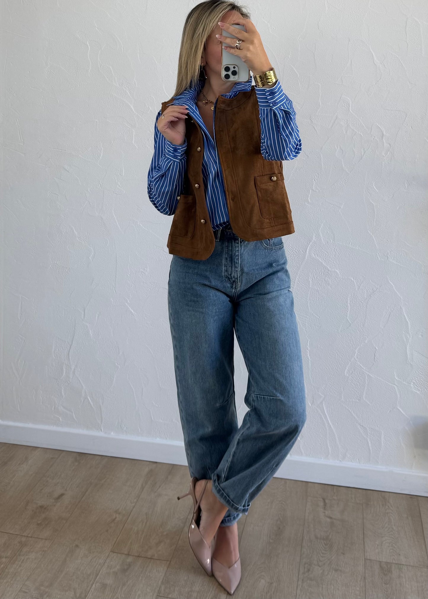 Veste CHRISTELLE Camel