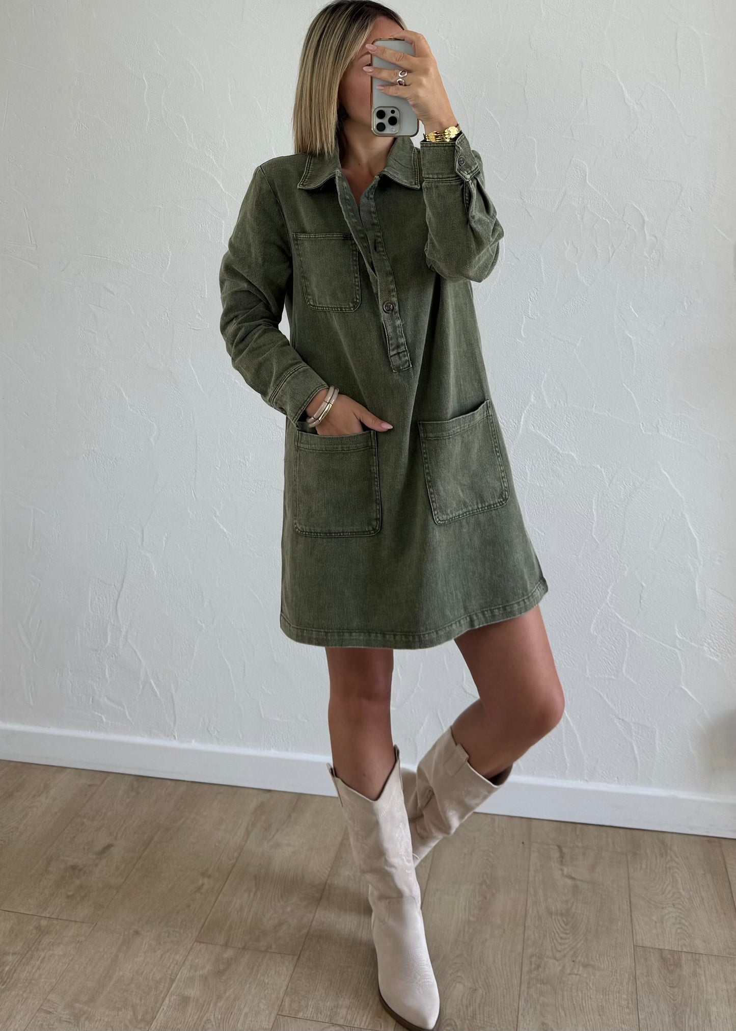 Robe PIATTO Vert