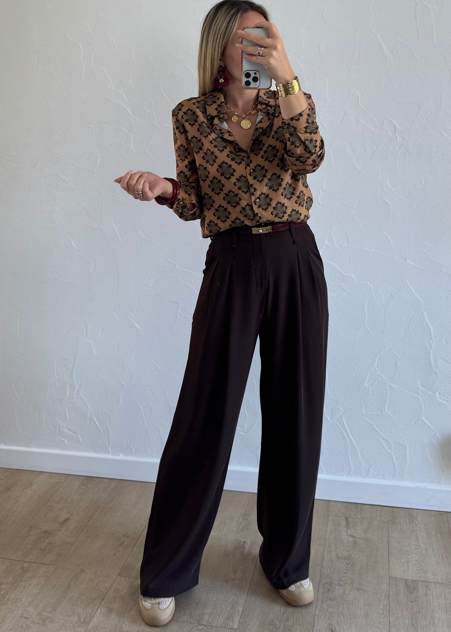 Pantalon JADE Chocolat