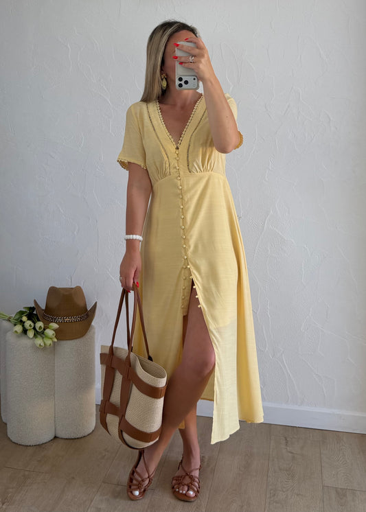 Robe IRINA Jaune