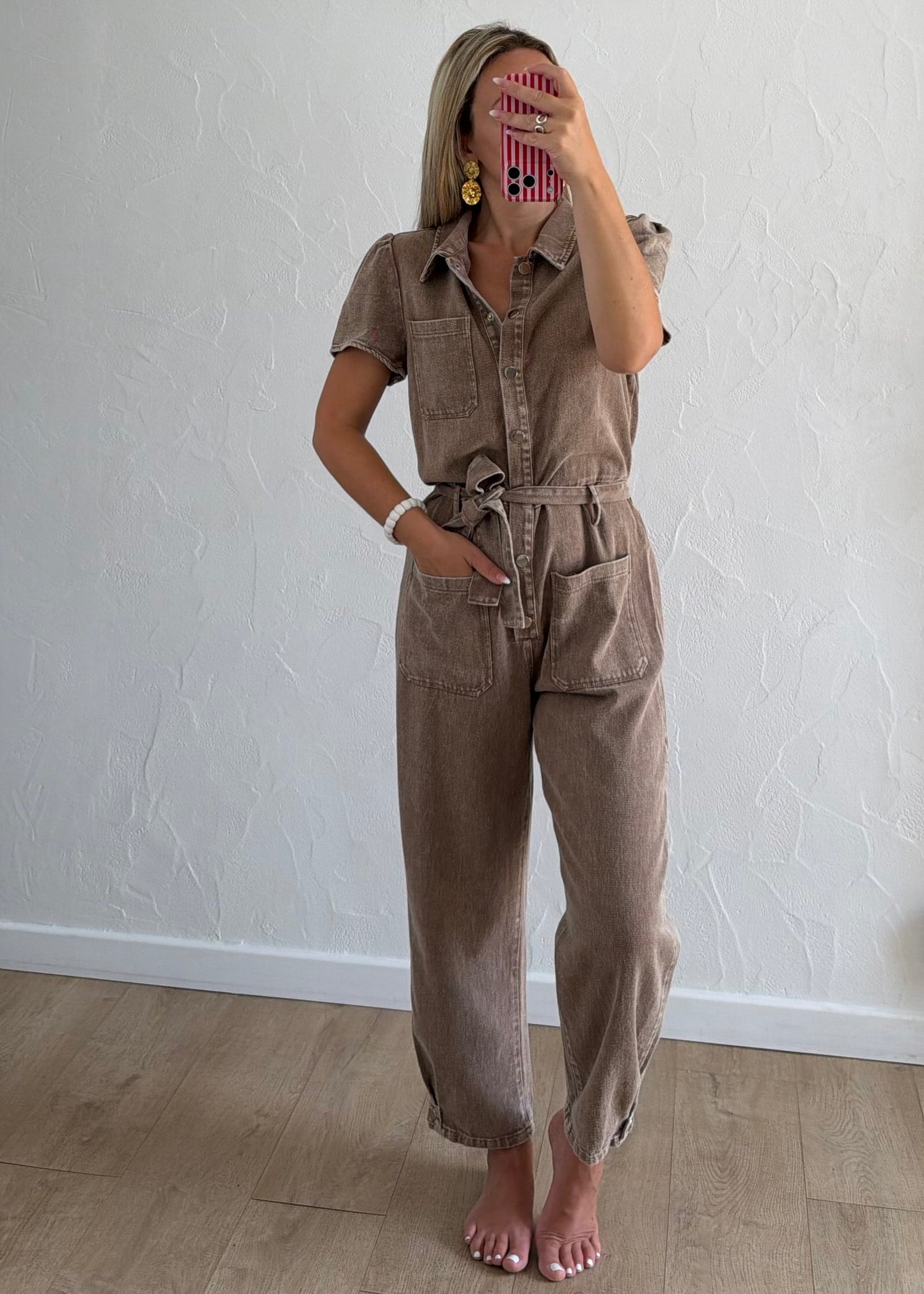 Combi-Pantalon AGATHE Choco