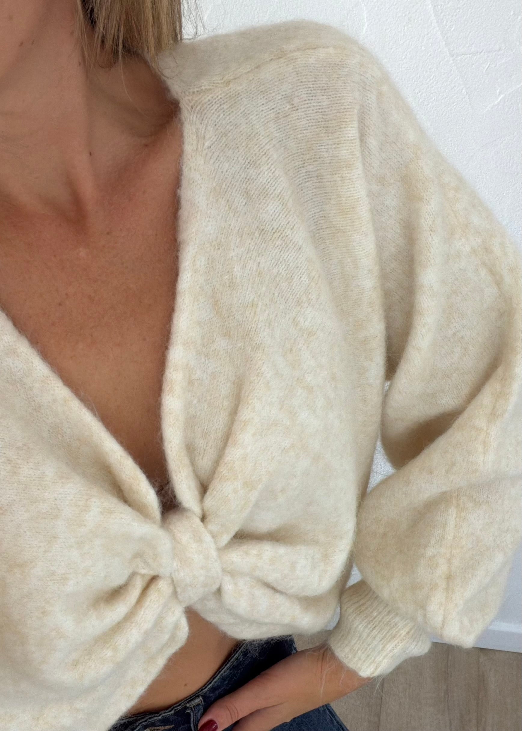Pull Gael écru