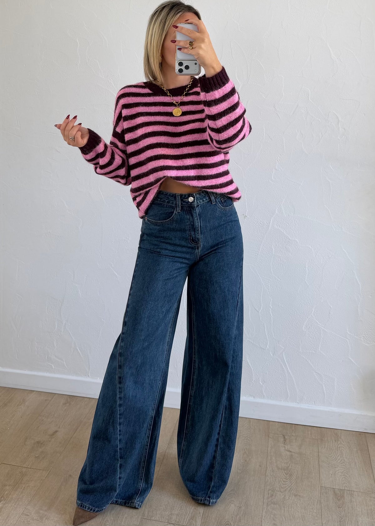 Pull Maylo rayé