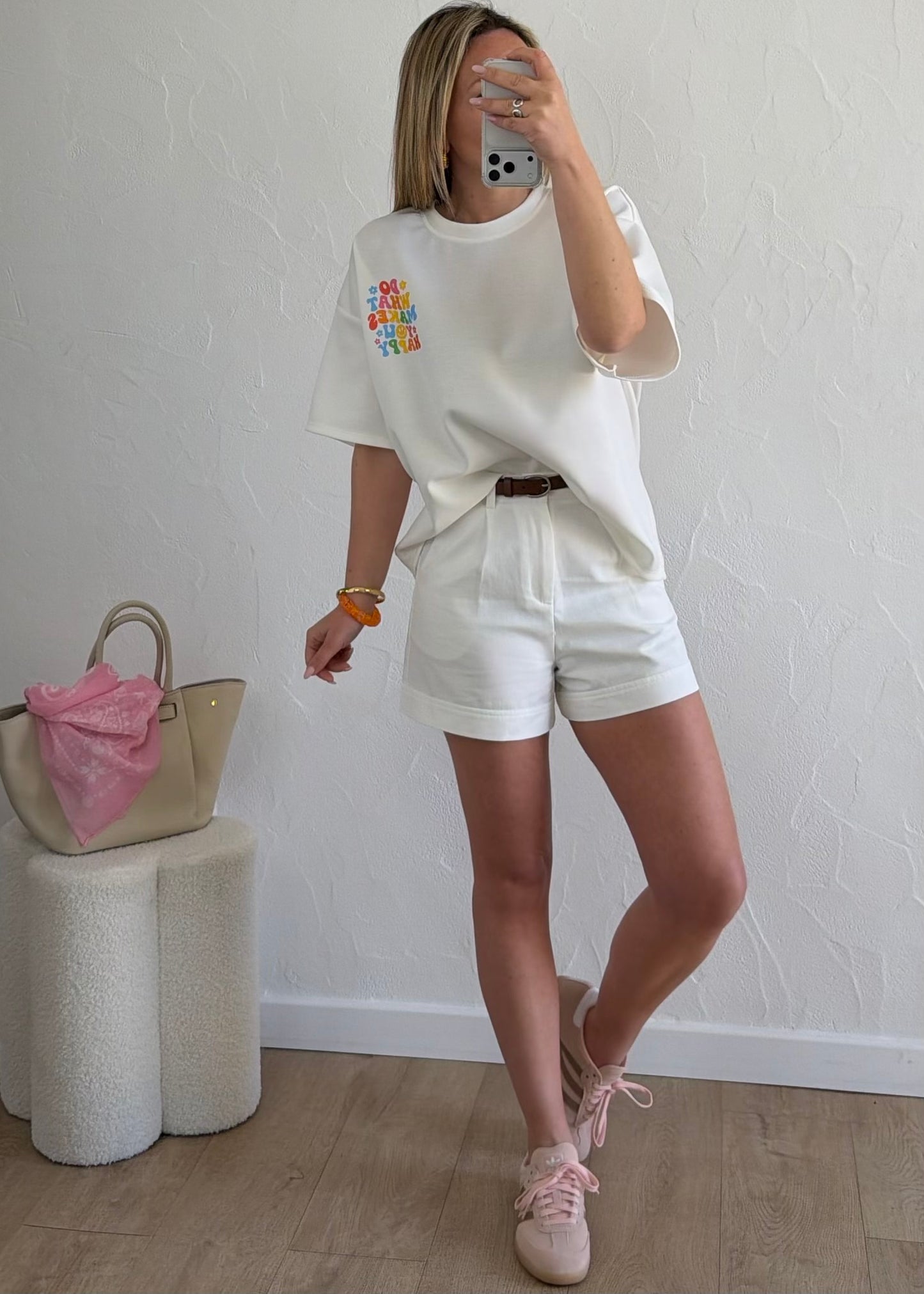 Short GARANCE Blanc